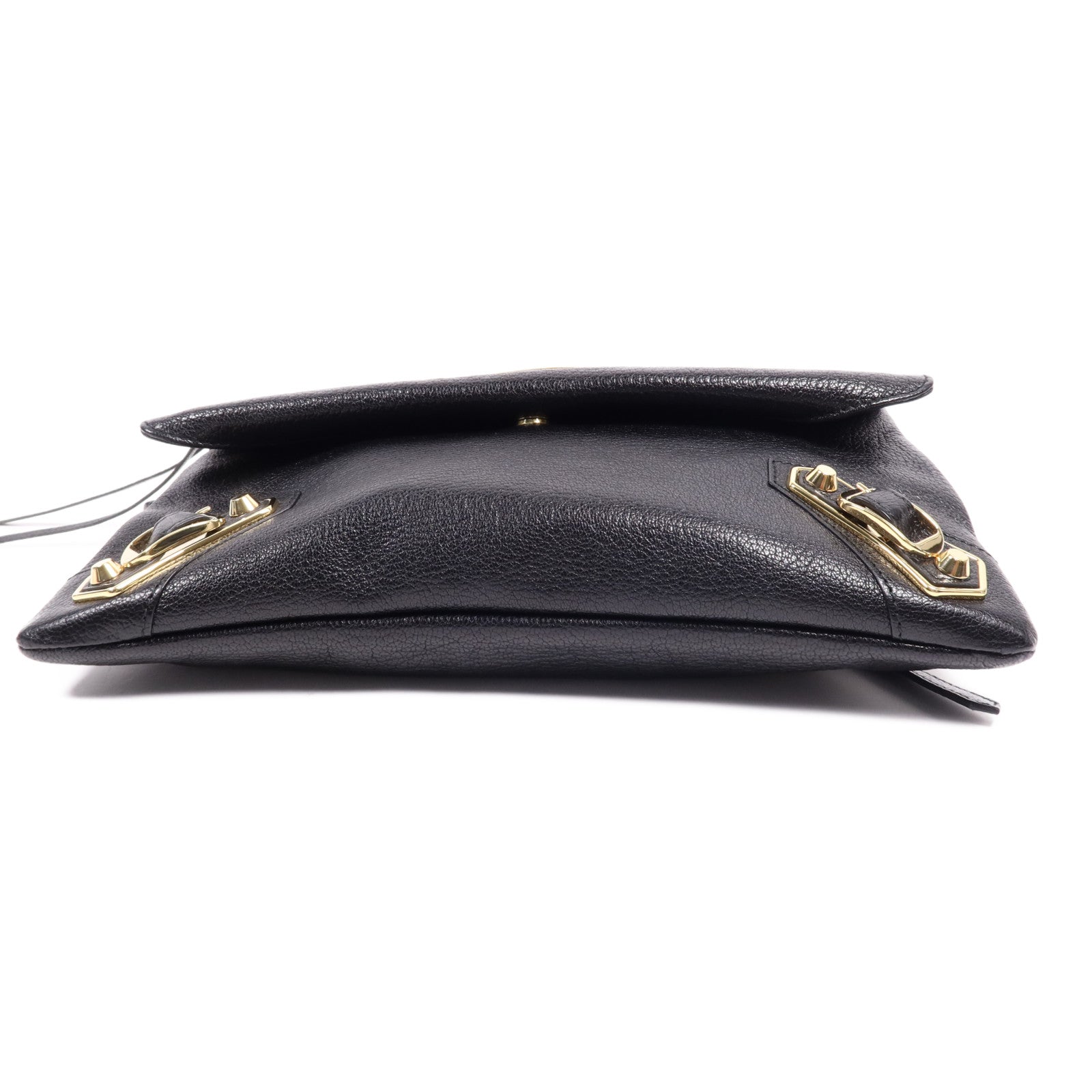 BALENCIAGA 牛皮皮革Edge Envelo金扣肩背袋