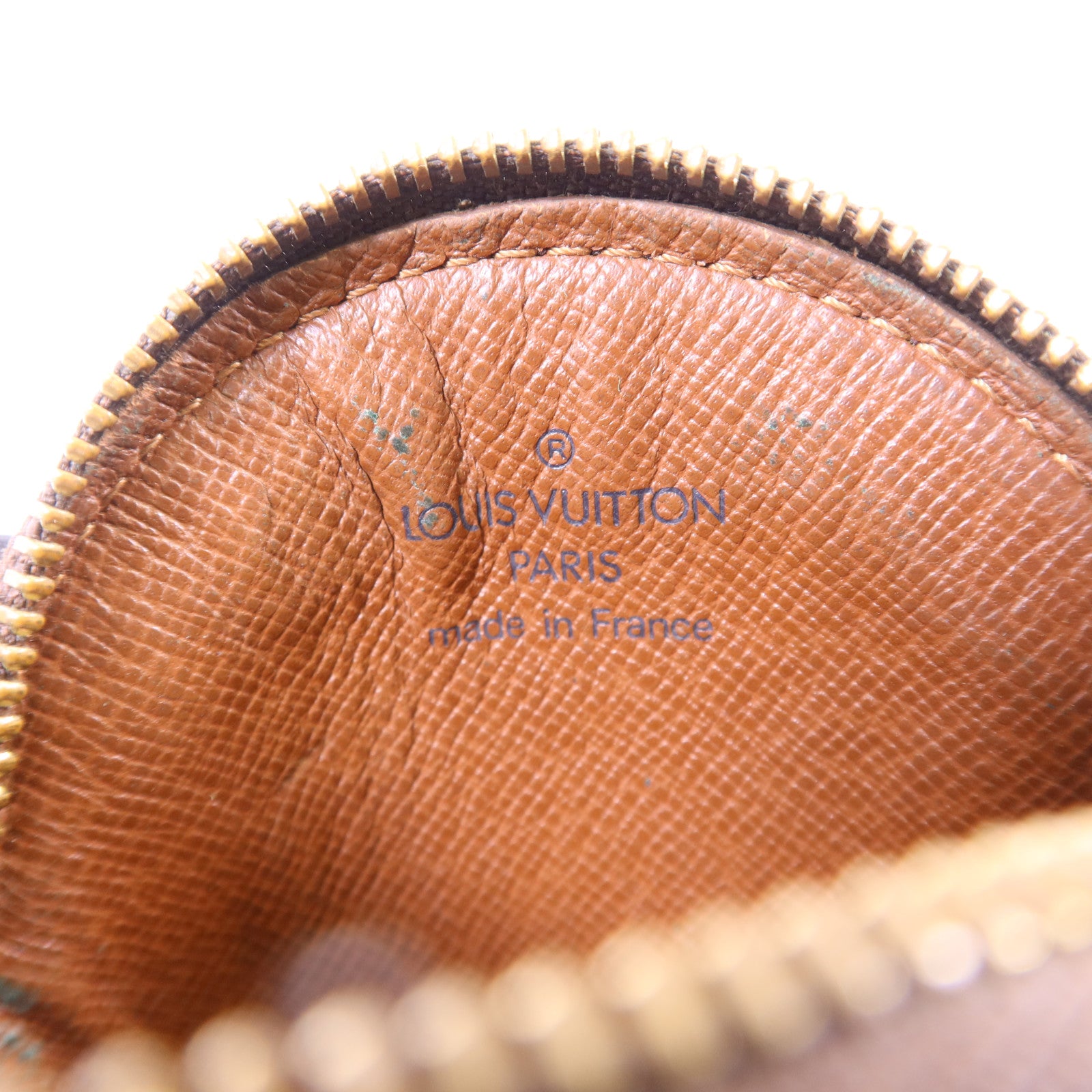 LOUIS VUITTON Monogram Coin Case Purse金扣零錢包