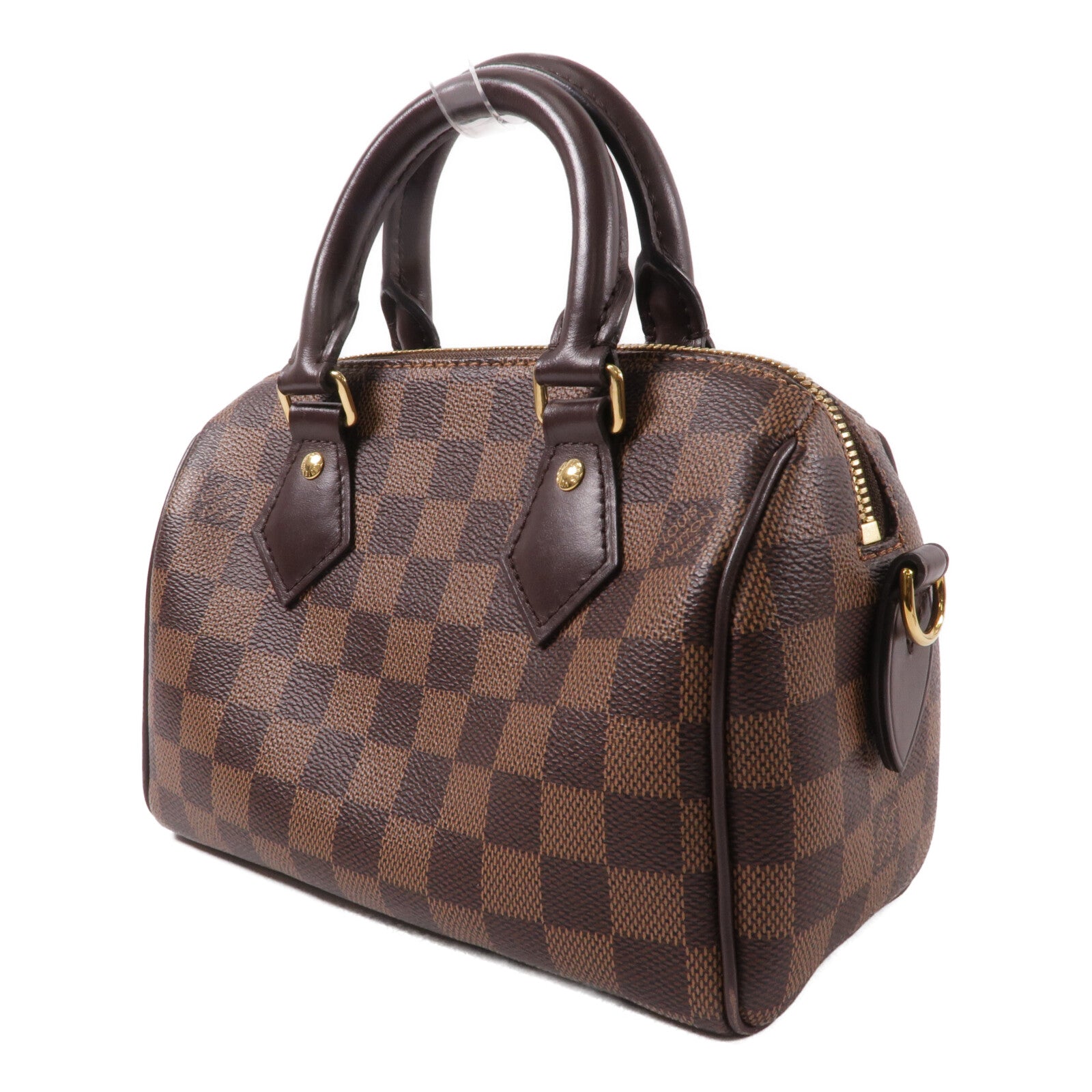 LOUIS VUITTON Damier Speedy Bandouliere 20手挽肩背兩用袋