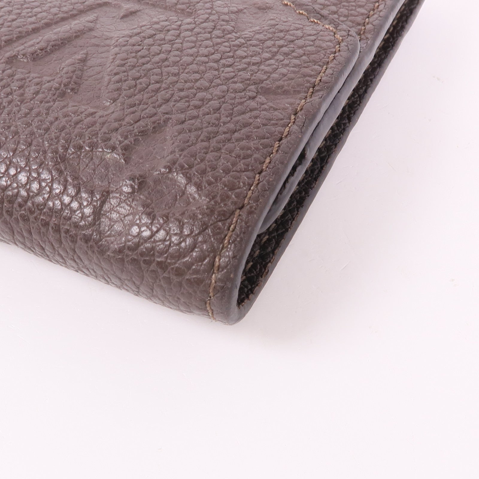 LOUIS VUITTON Monogram Empreinte Trifold Wallet金扣錢包
