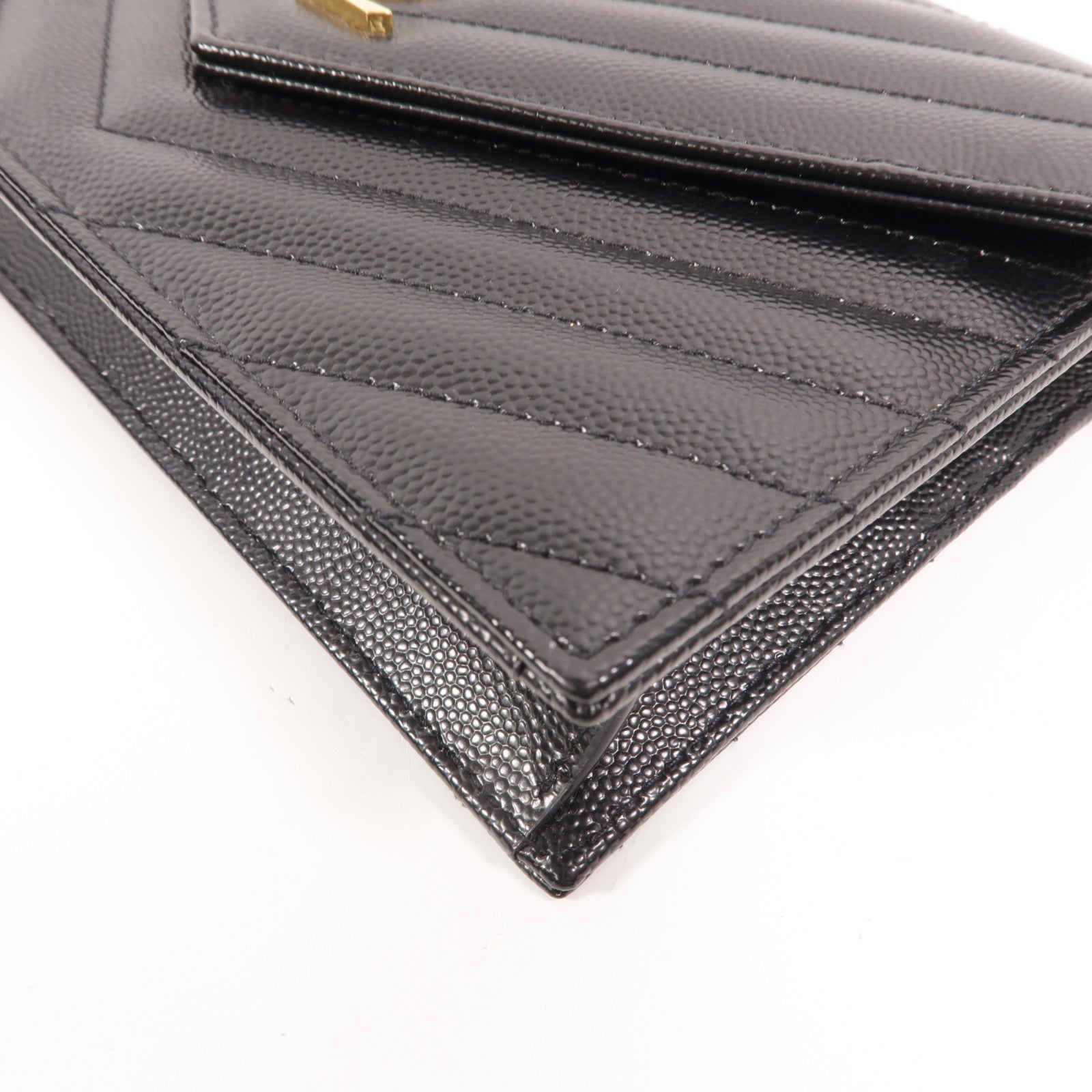 YVES SAINT LAURENT 牛皮皮革Cassandre Wallet On Chain鏈帶肩背袋