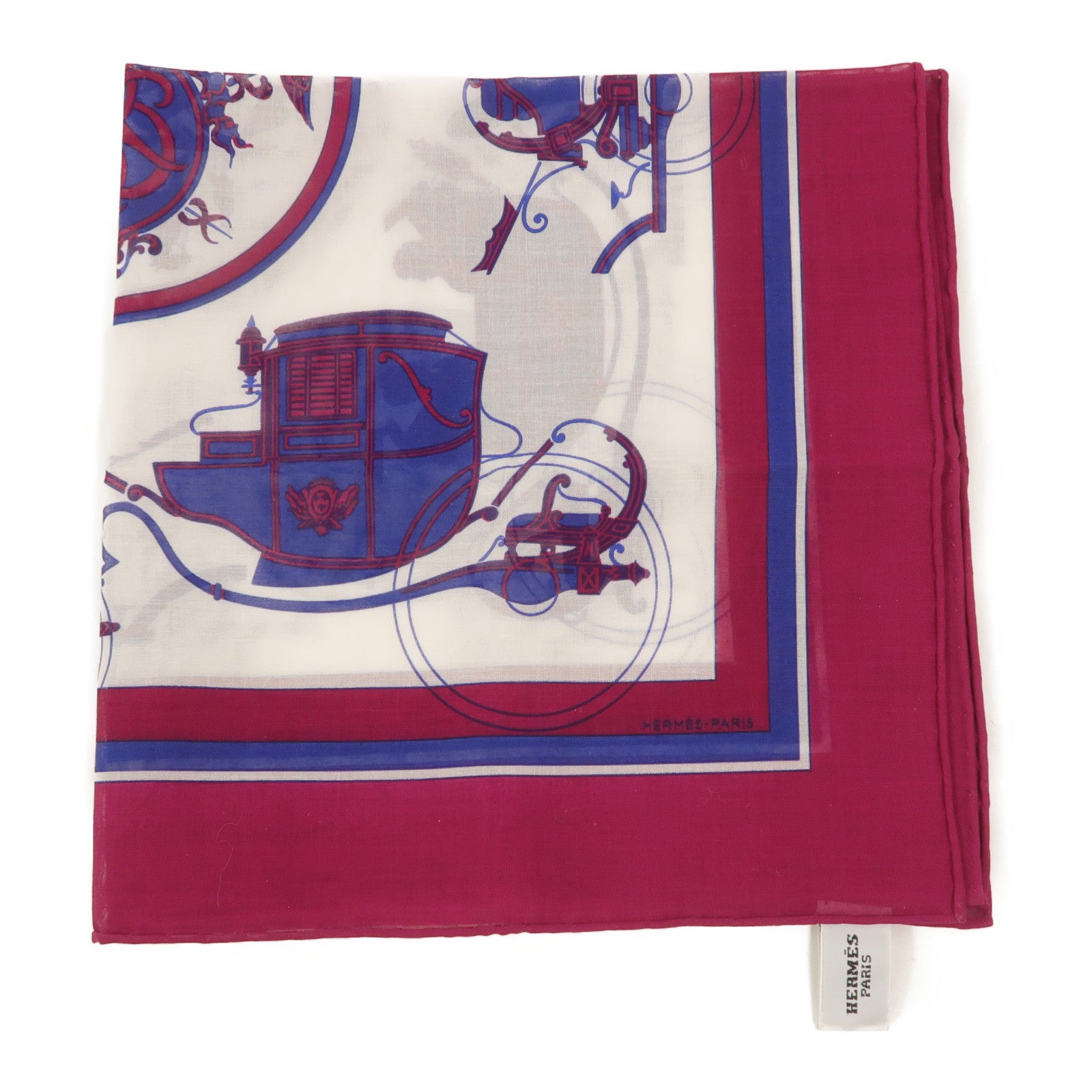 HERMES 棉質Pocket Square Scarf圍巾