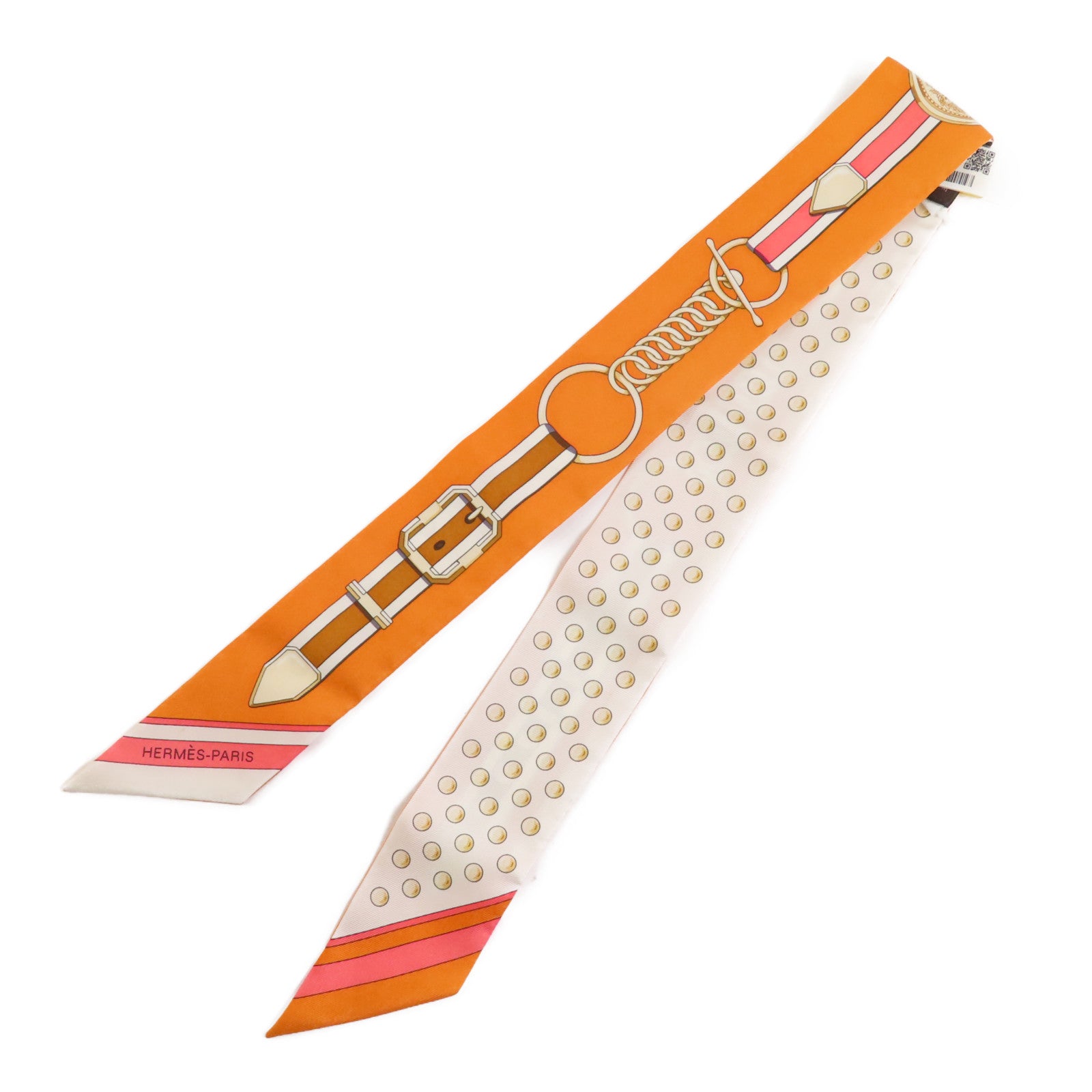 HERMES 絲質Twilly絲巾