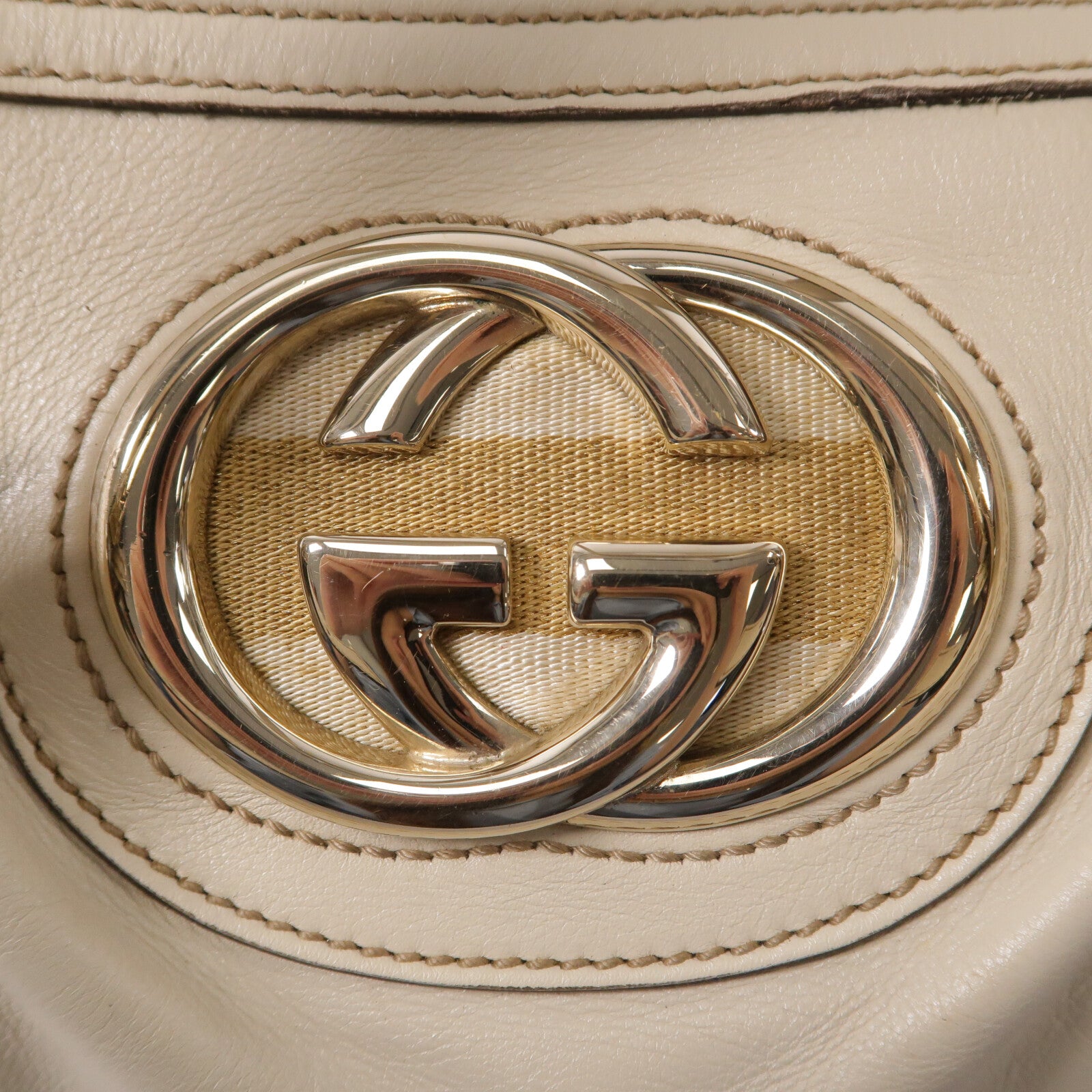 GUCCI 牛皮皮革Boston Bag手挽袋