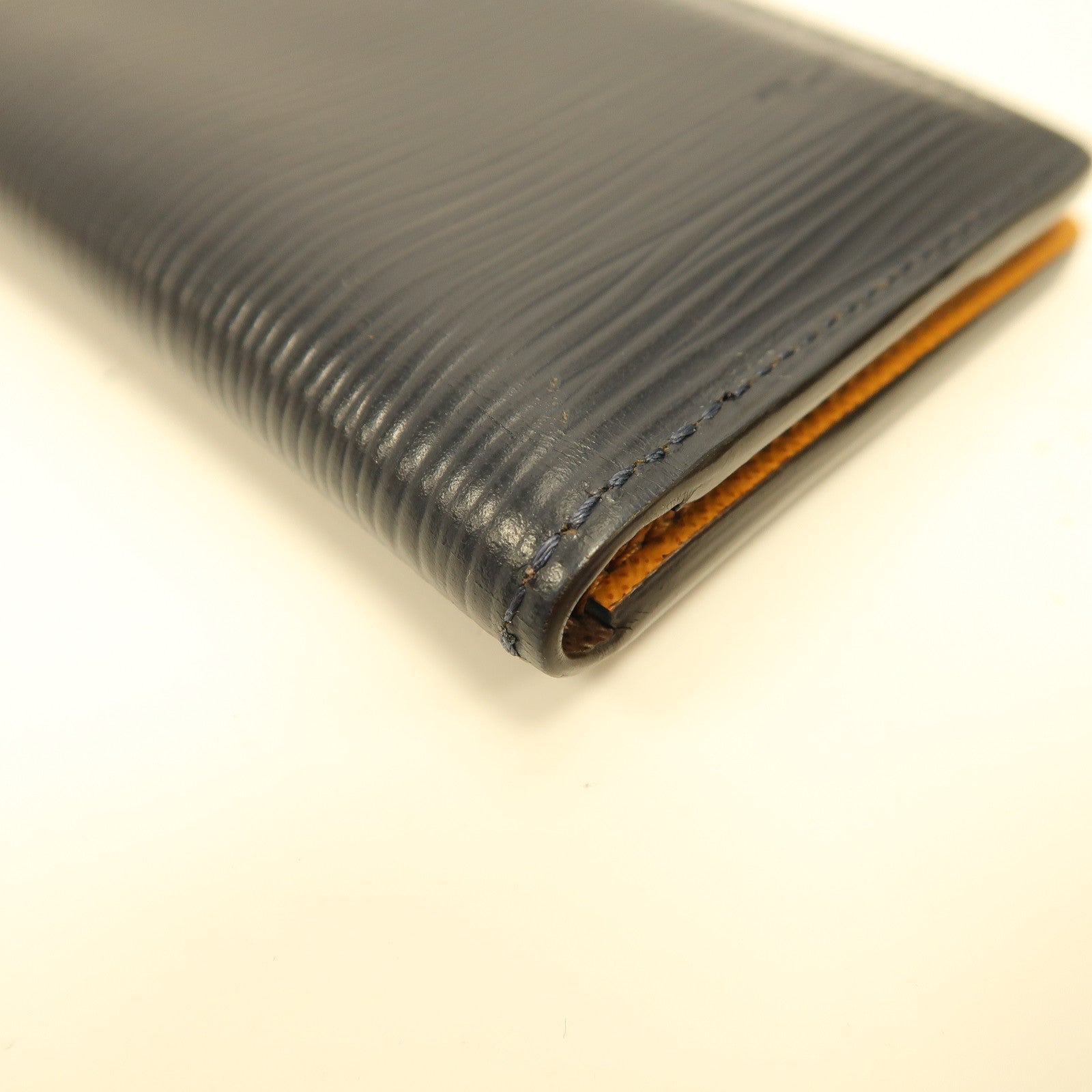 LOUIS VUITTON Epi/Monogram Card Holder卡片套藍色/啡色