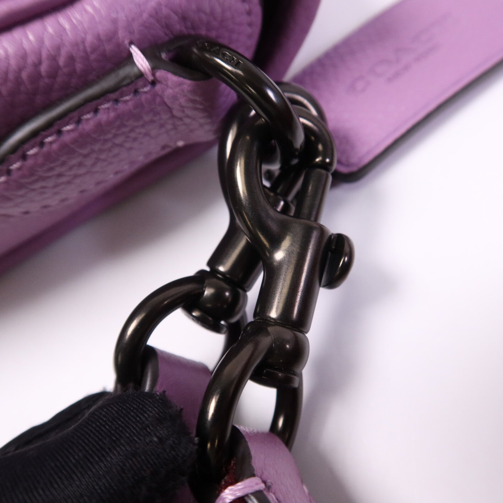 COACH 牛皮皮革Shoulder Bag肩背袋