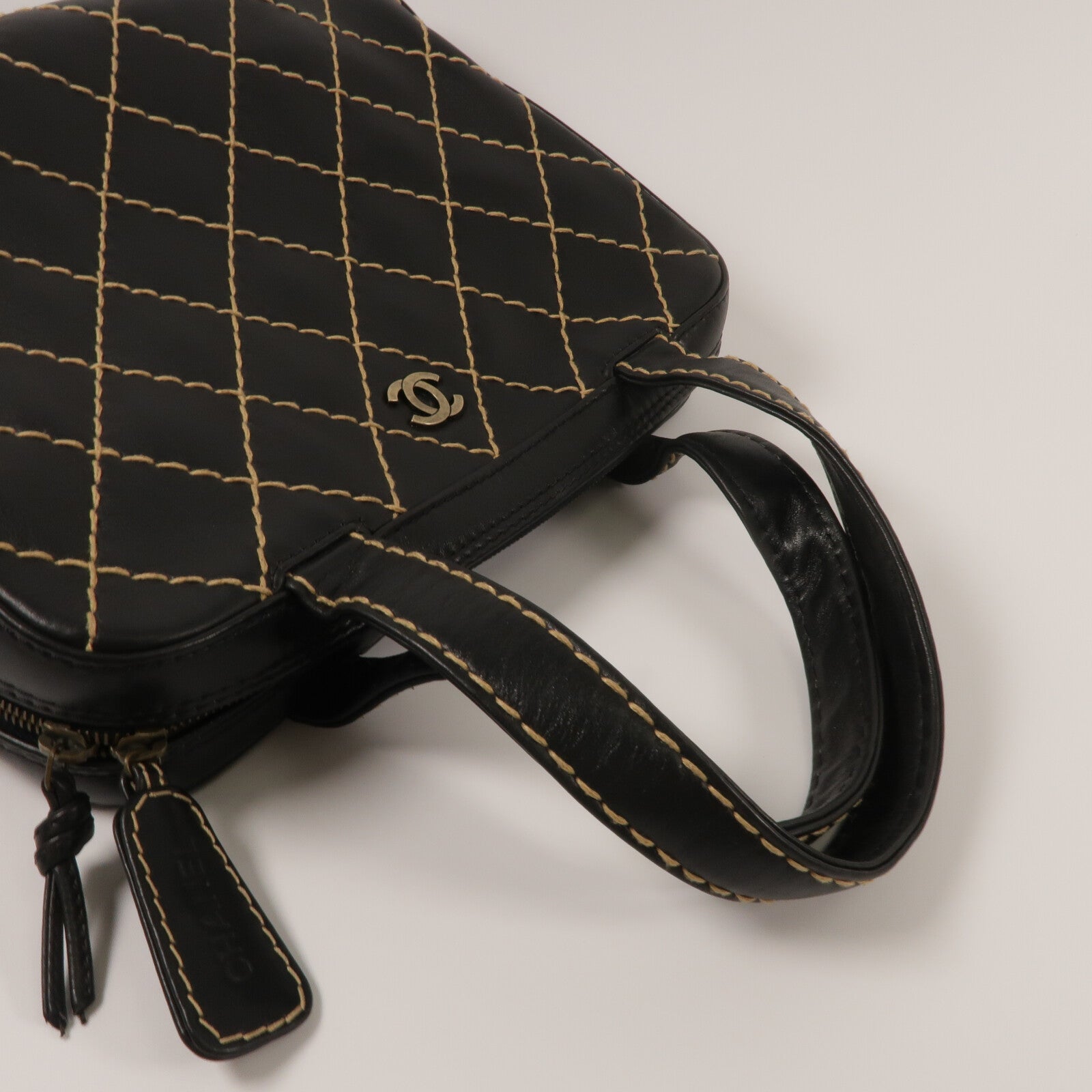 CHANEL 牛皮皮革Vintage Totebag手挽袋