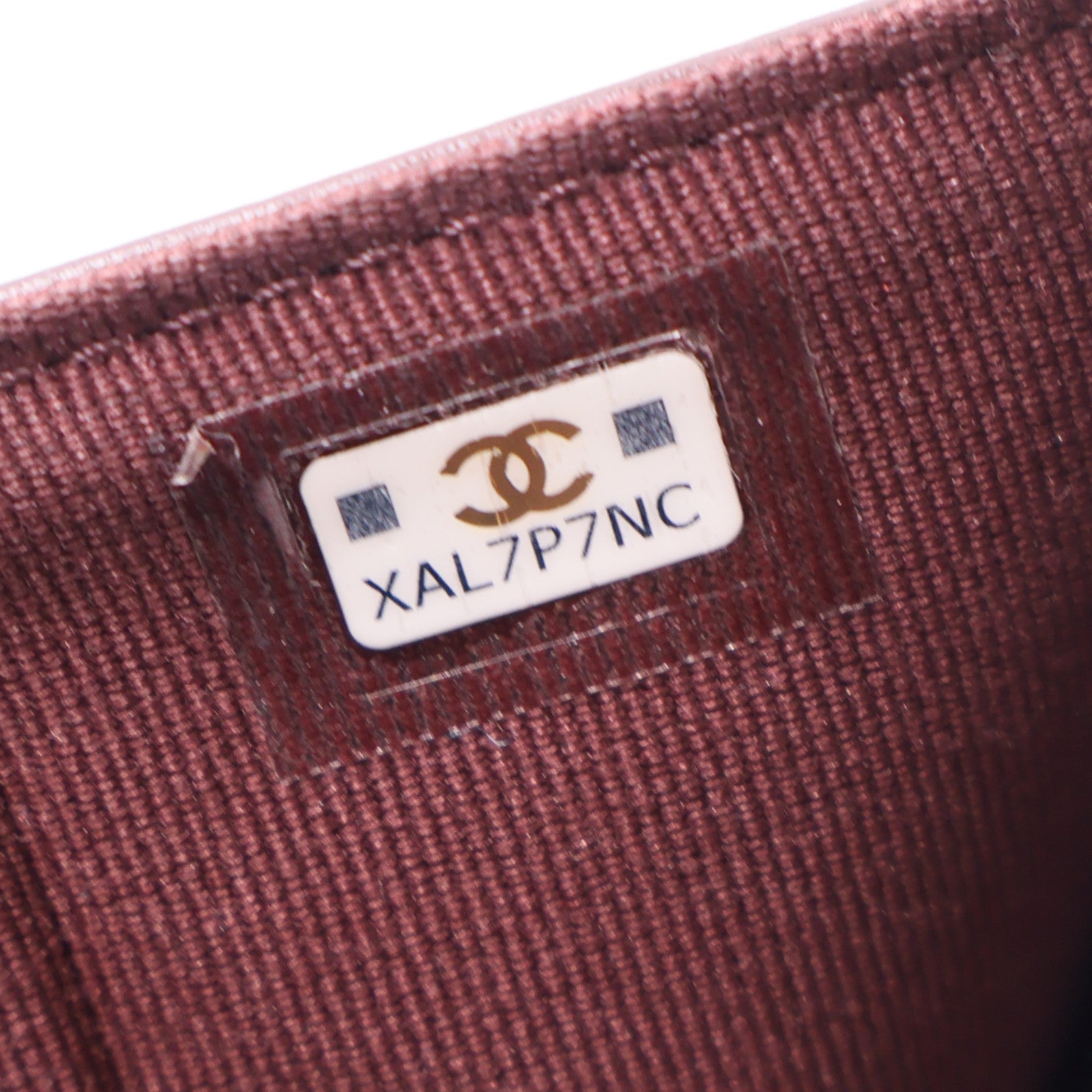 CHANEL 牛皮皮革Wallet金扣錢包黑色