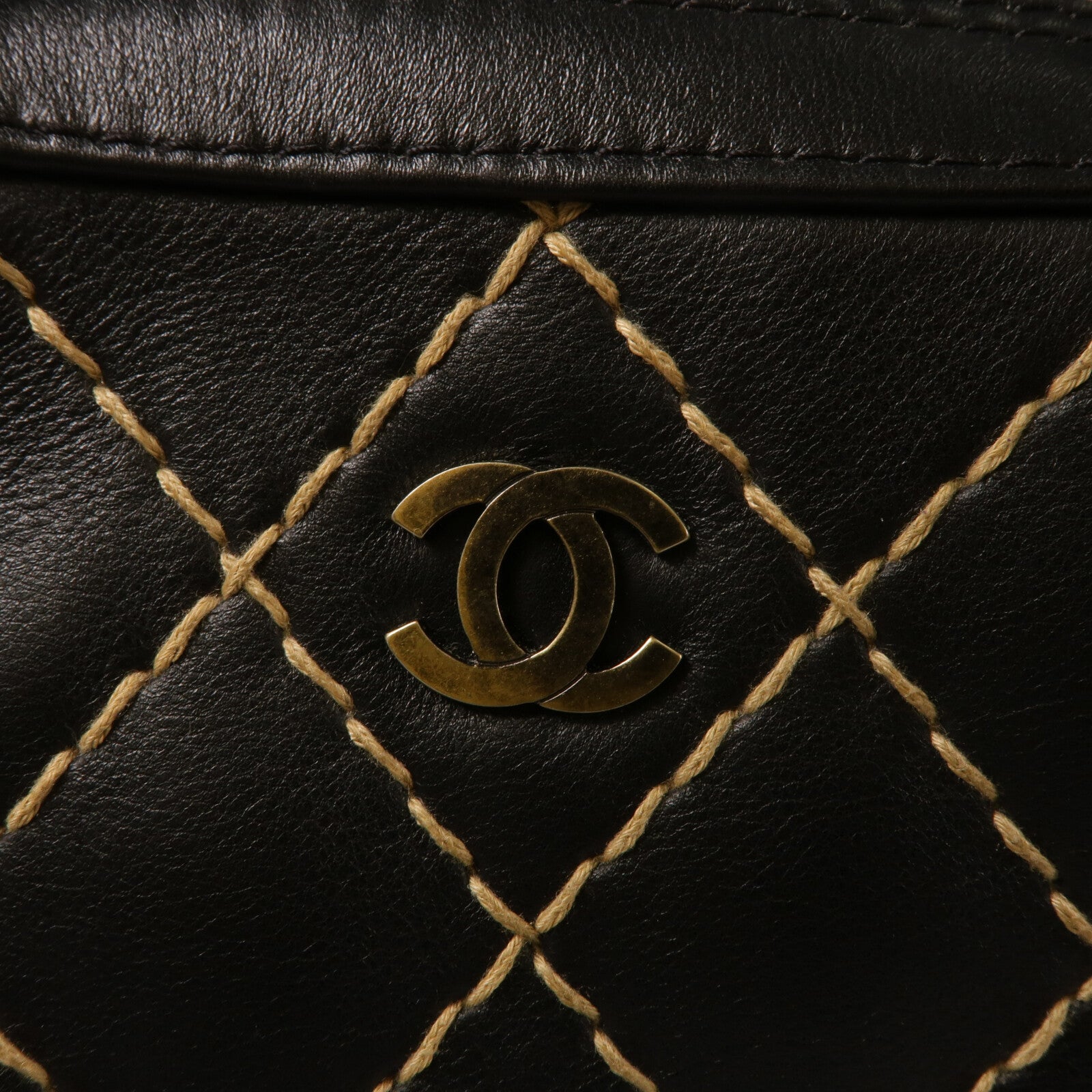 CHANEL 牛皮皮革Vintage Totebag手挽袋