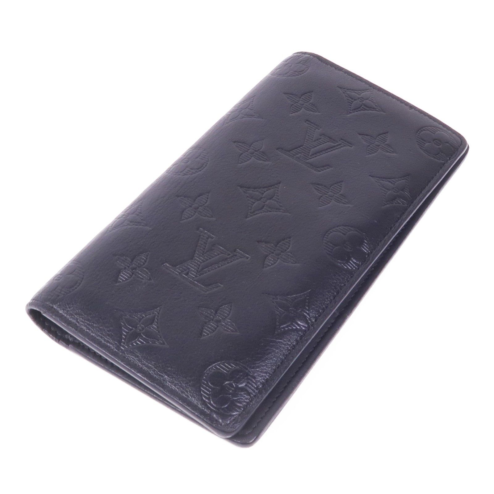 LOUIS VUITTON 【激減優惠】Monogram Shadow Brazza長錢包