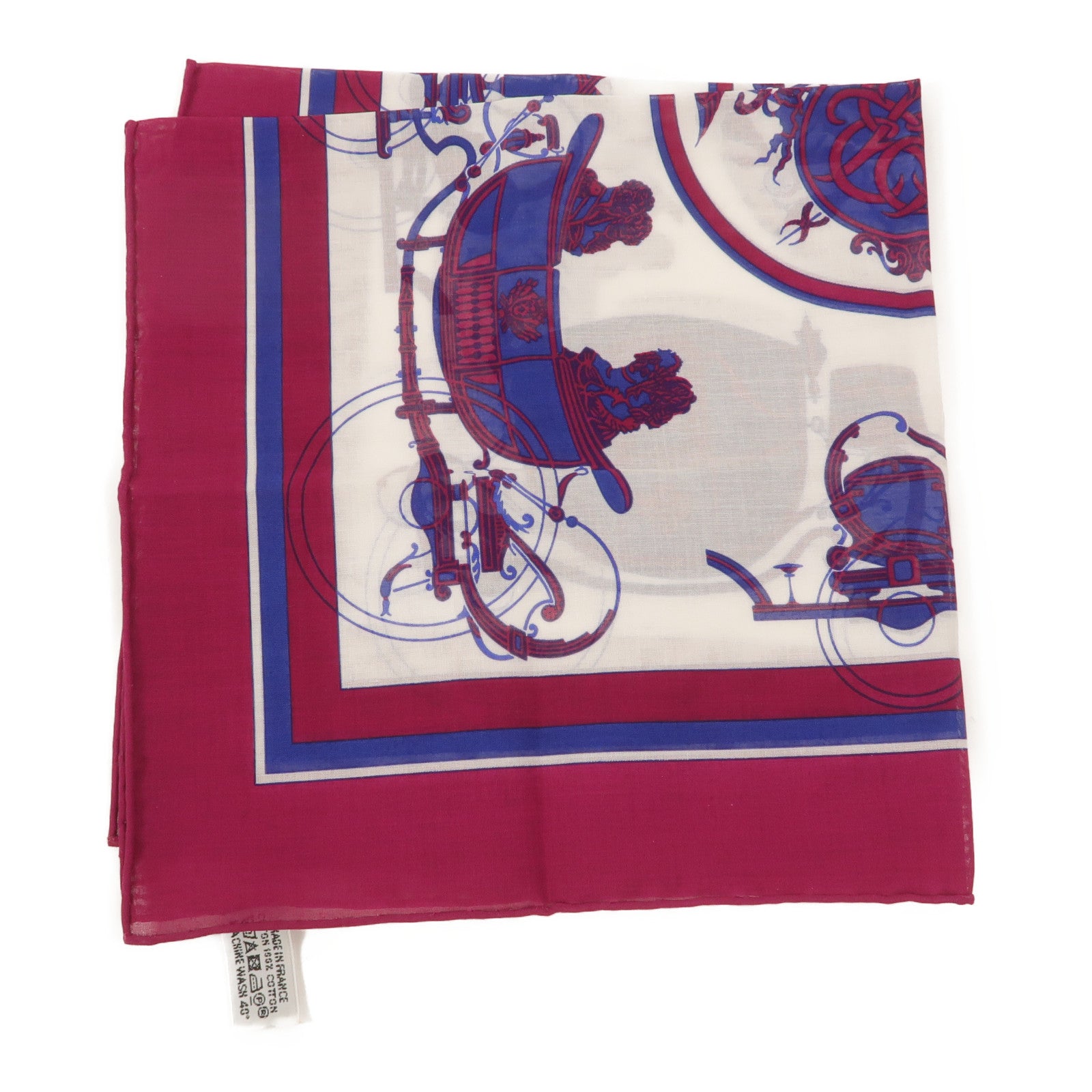 HERMES 棉質Pocket Square Scarf圍巾