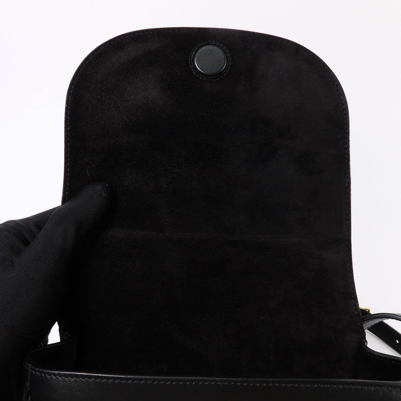 CELINE 牛皮皮革Folco Cuir Triomphe肩背袋