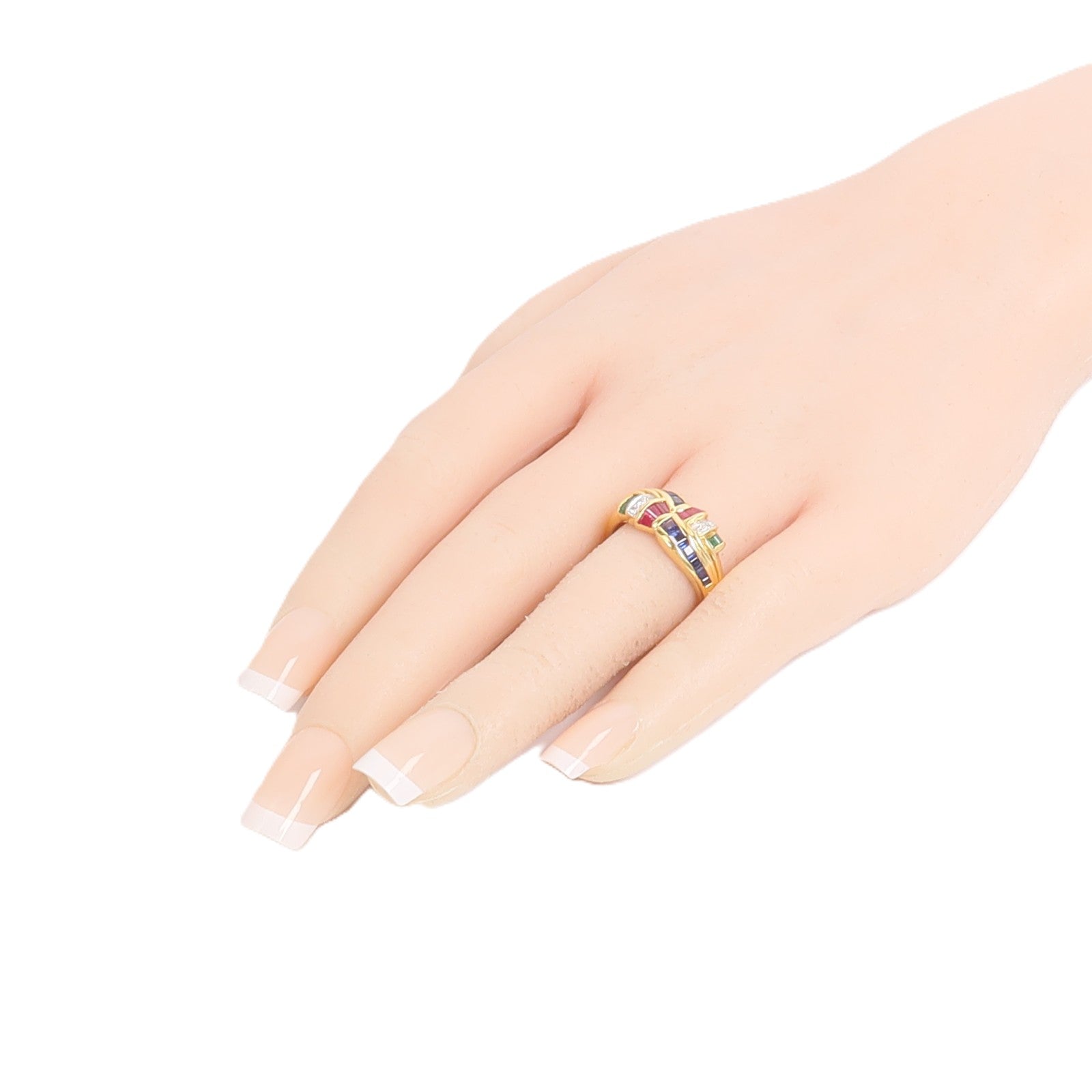 JEWELRY 18K白金/黃金Ring鑽石戒指