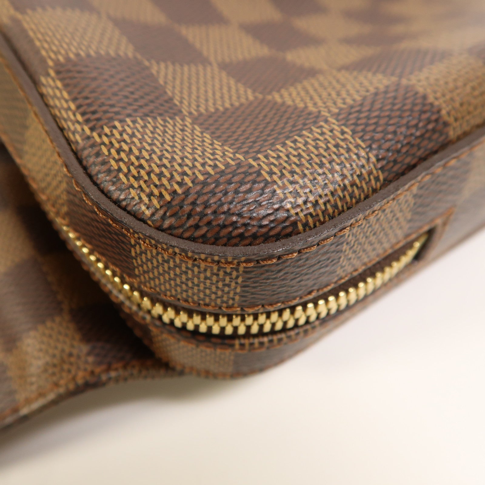 LOUIS VUITTON Damier Geronimos金扣腰包