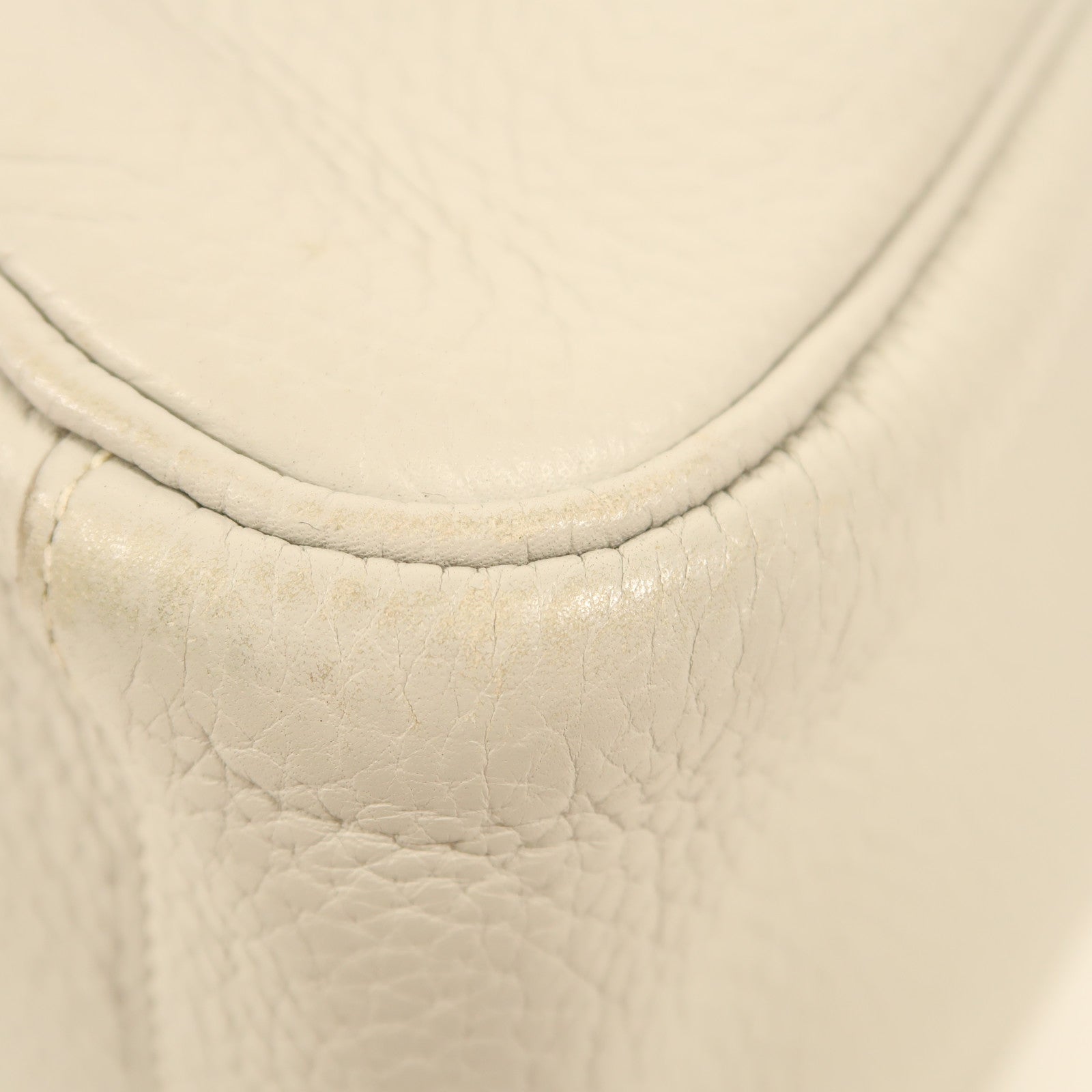 HERMES 【激減優惠】Clemence皮革Lindy 30銀扣手挽肩背兩用袋Gris Perle