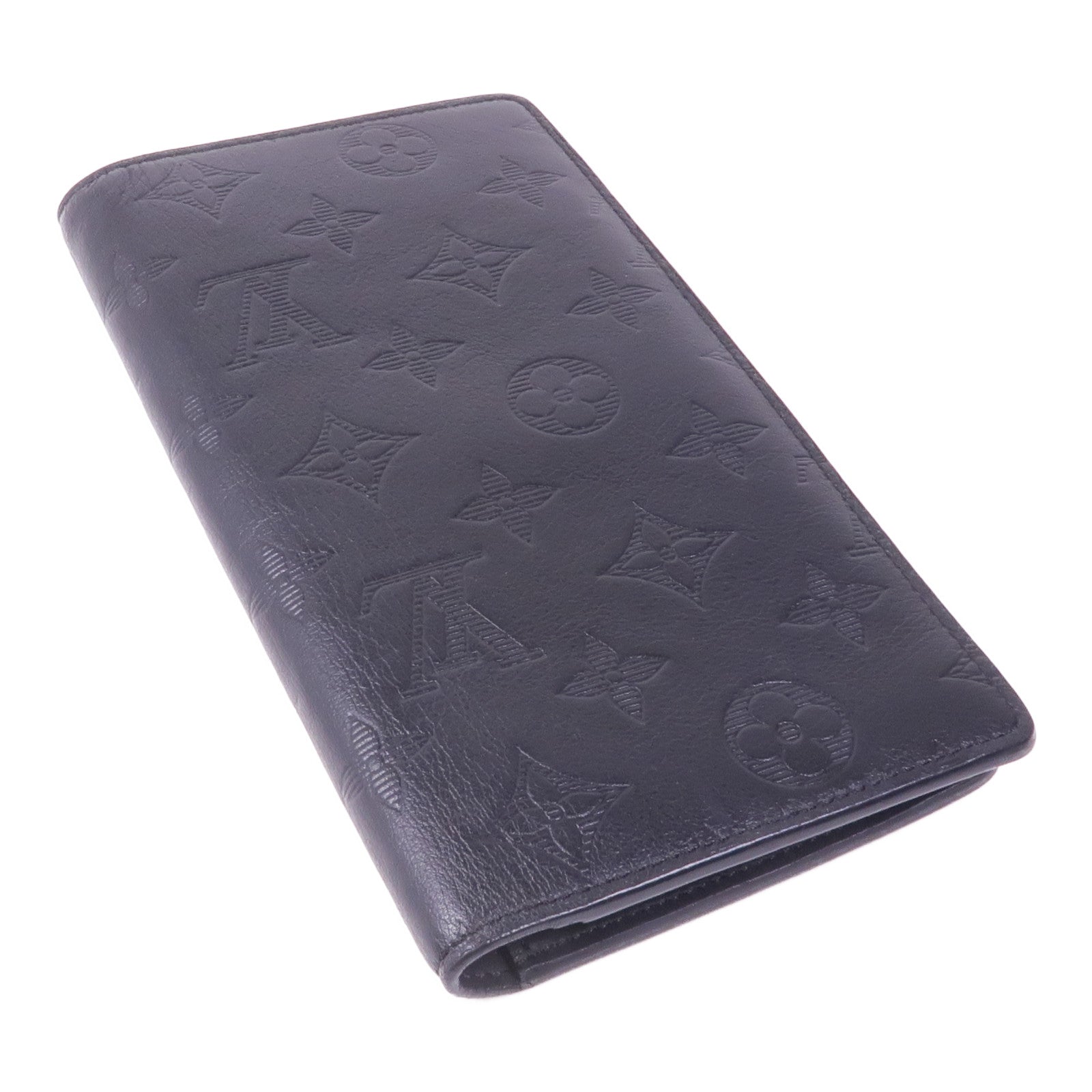 LOUIS VUITTON 【激減優惠】Monogram Shadow Brazza長錢包