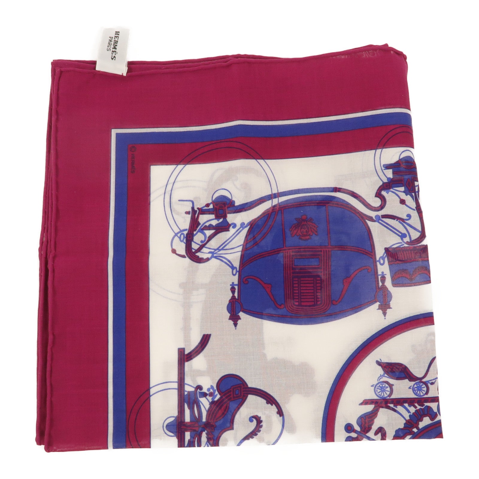 HERMES 棉質Pocket Square Scarf圍巾