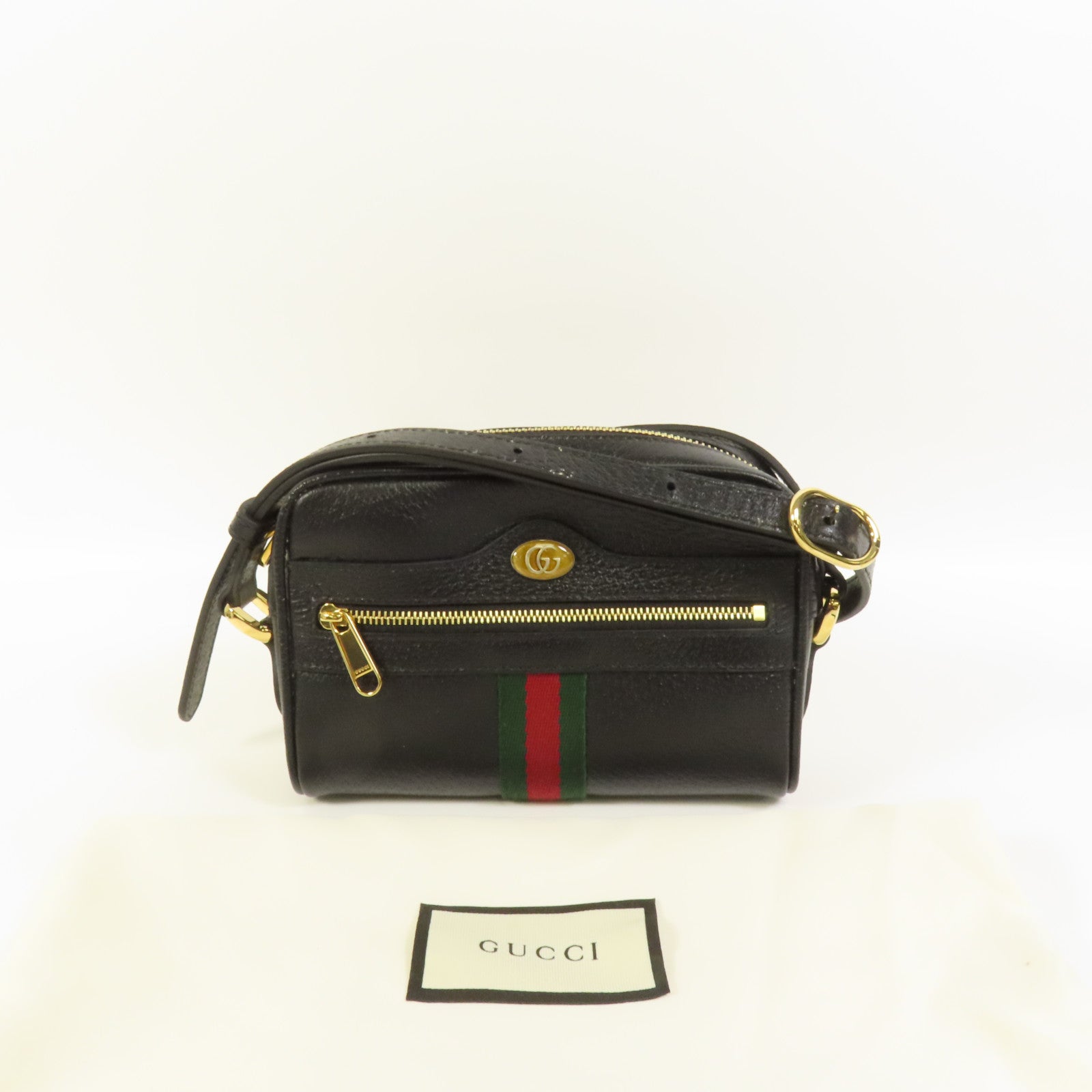 GUCCI 牛皮皮革GG Ophidia金扣肩背袋