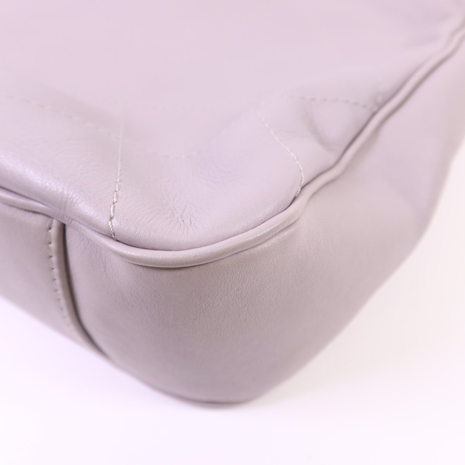 CHANEL 牛皮皮革2 Way Shoulder Bag金扣手挽肩背兩用袋