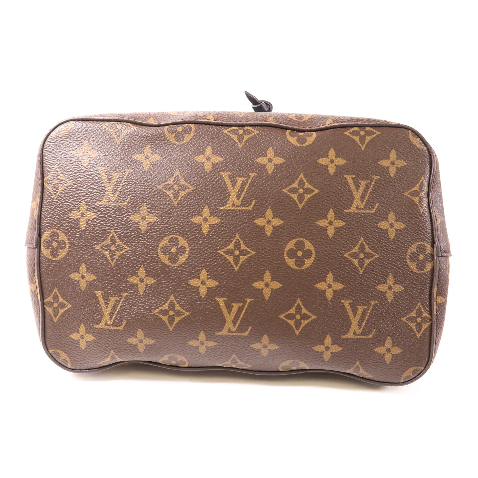 LOUIS VUITTON Monogram Neo Noe MM金扣肩背袋棕色