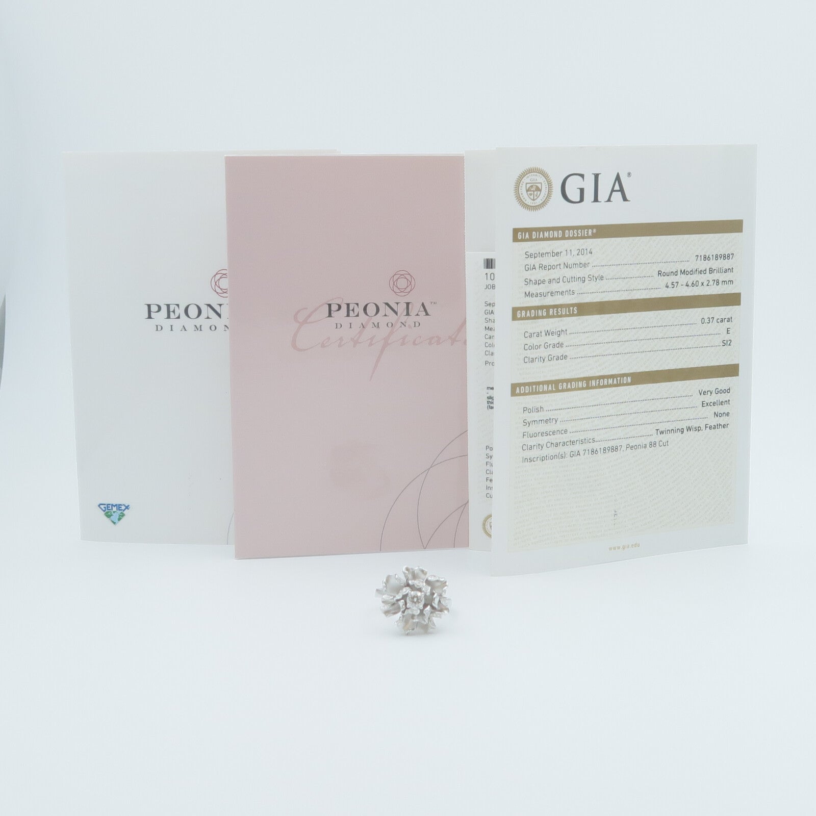 JEWELRY 18K白金Diamond Ring鑽石戒指US#7.75