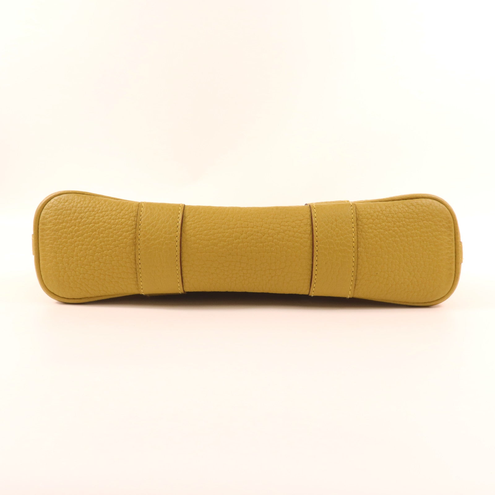 HERMES 帆布Garden File PM銀扣手挽肩背兩用袋