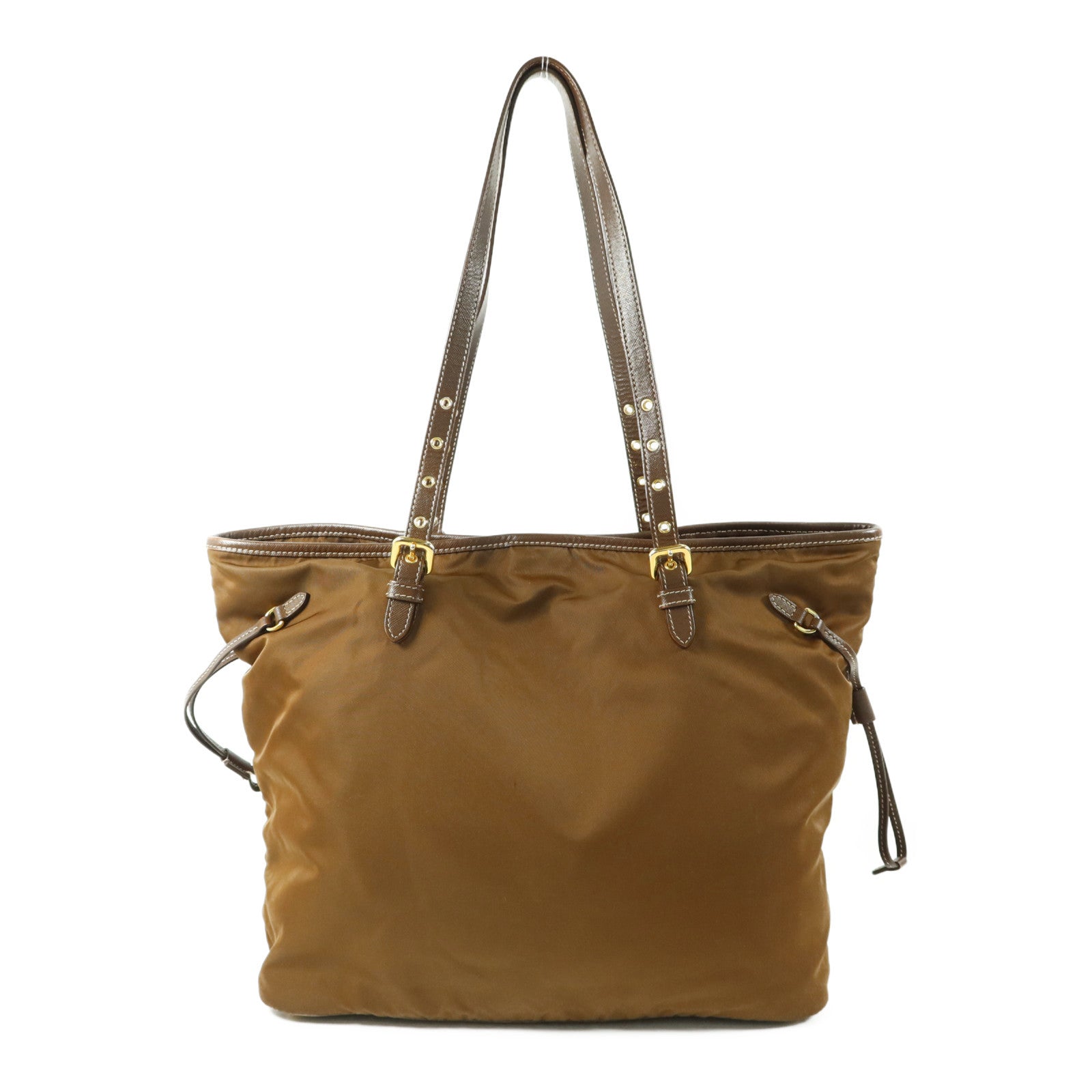 PRADA 尼龍Tote Bag金扣手挽袋
