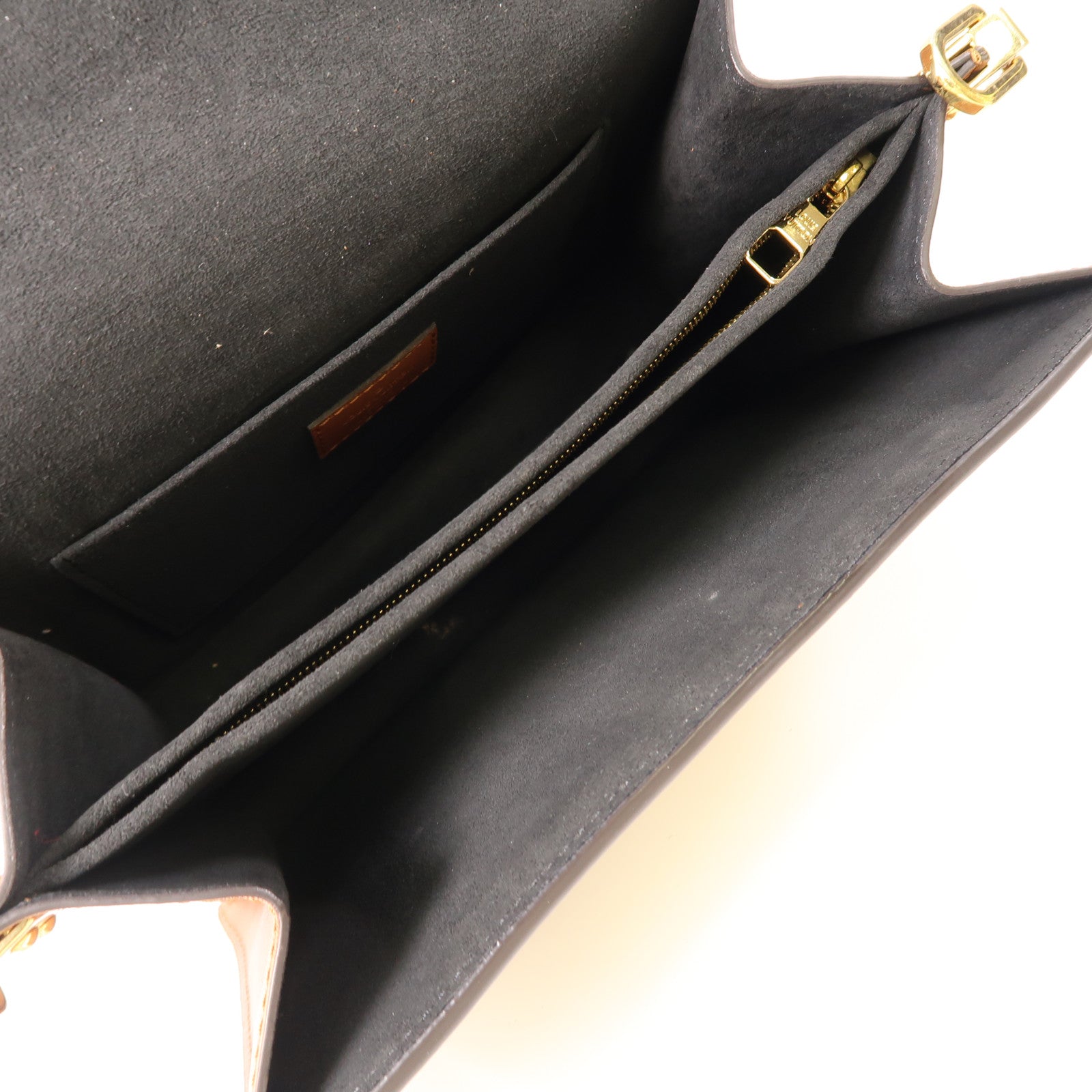 LOUIS VUITTON LV GHW Dauphine MM 2 Way Shoulder Bag M44391 Monogram Reverse