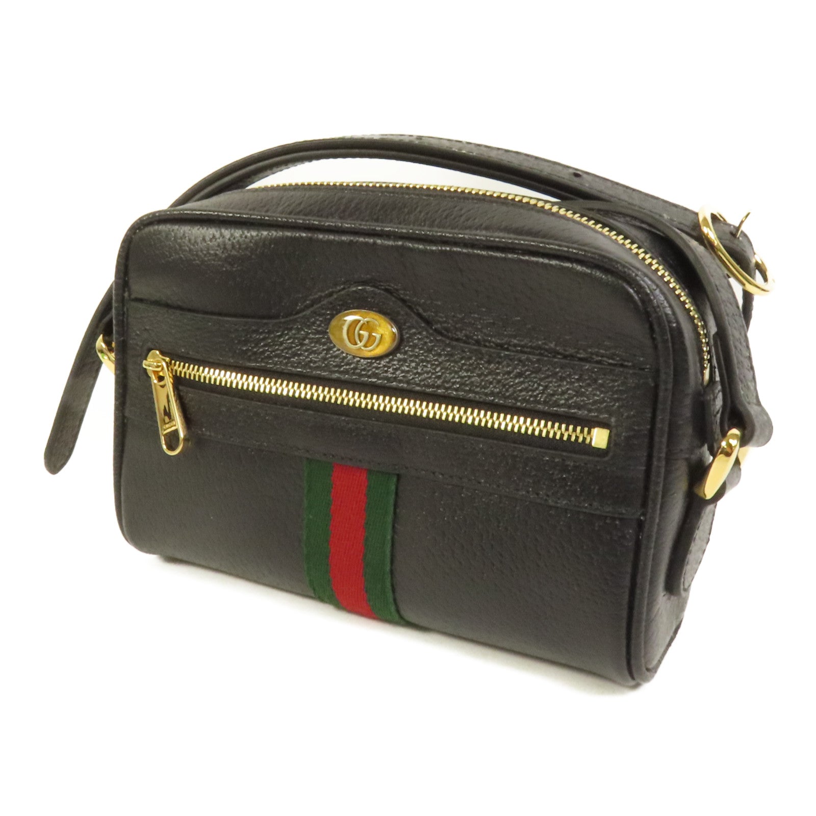 GUCCI 牛皮皮革GG Ophidia金扣肩背袋