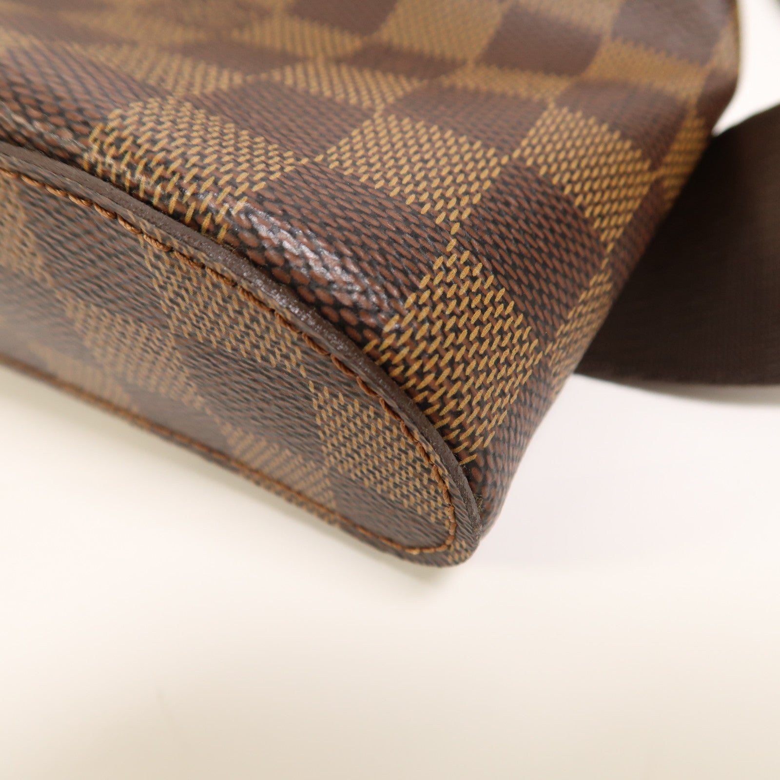 LOUIS VUITTON Damier Geronimos金扣腰包