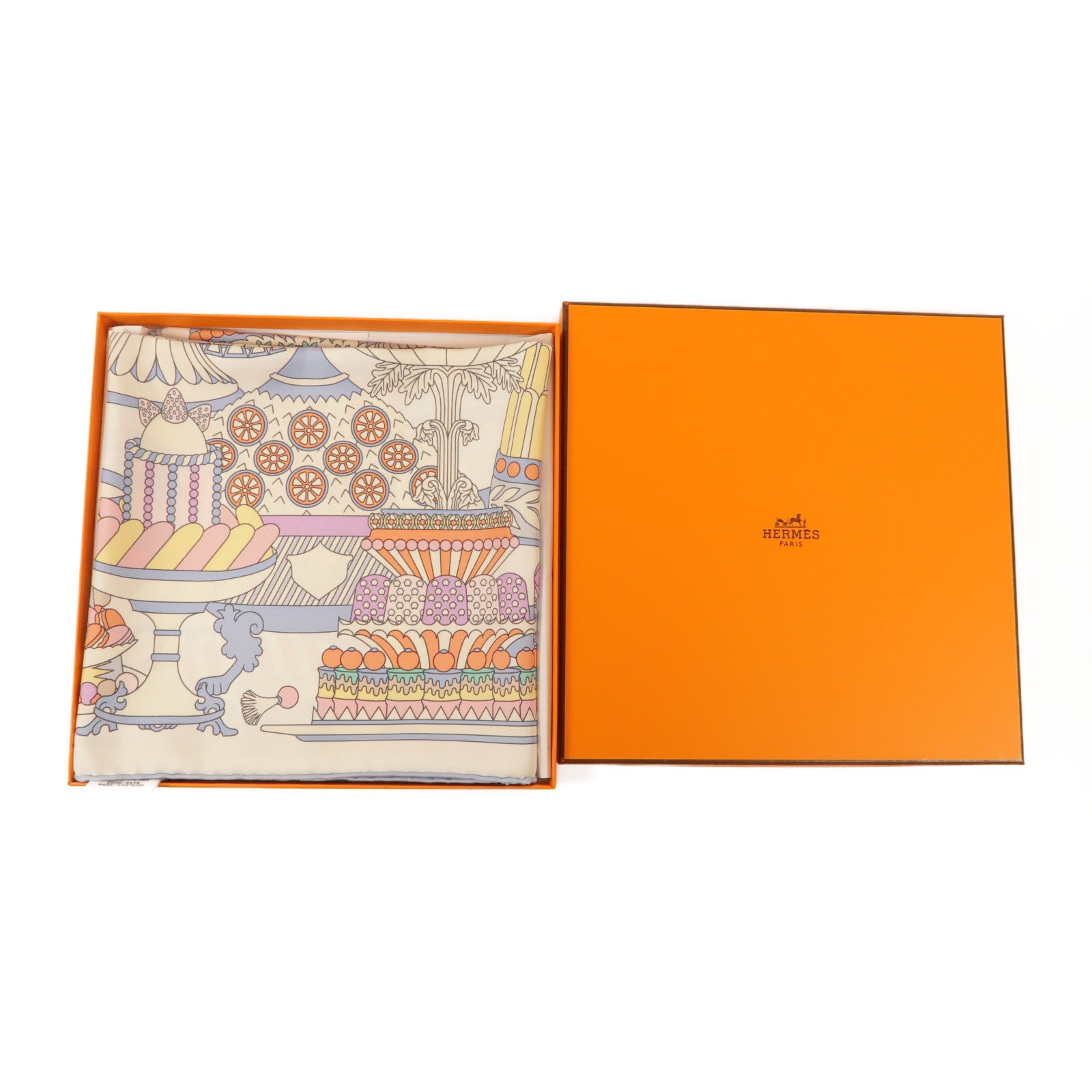 HERMES 絲質Scarf絲巾
