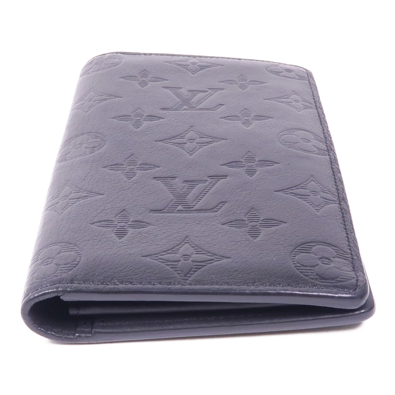 LOUIS VUITTON Monogram Shadow Brazza長錢包