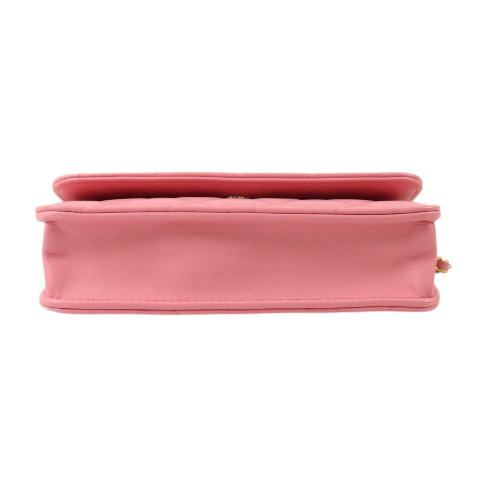 CHANEL 羊皮皮革Mini Top Handle金扣手挽肩背兩用袋