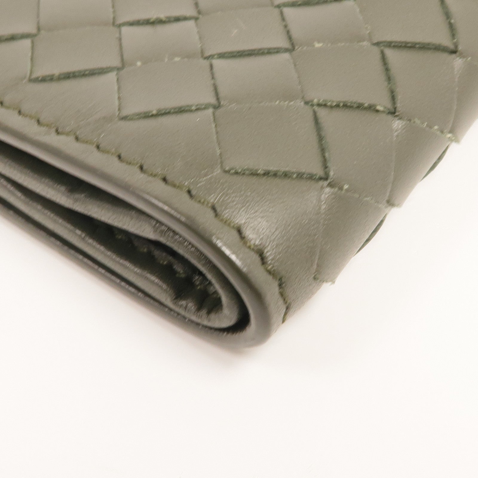 BOTTEGA VENETA 織紋皮革Wallet錢包