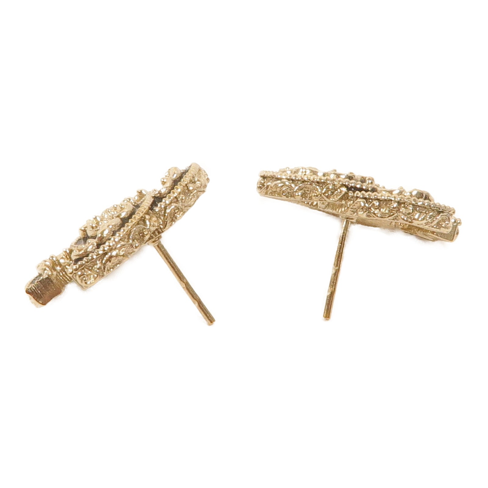 CHANEL 金屬/琺瑯Chanel CC Logo Earrings耳環