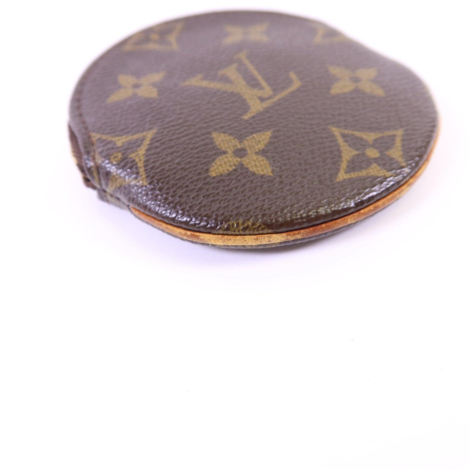LOUIS VUITTON Monogram Coin Case Purse金扣零錢包