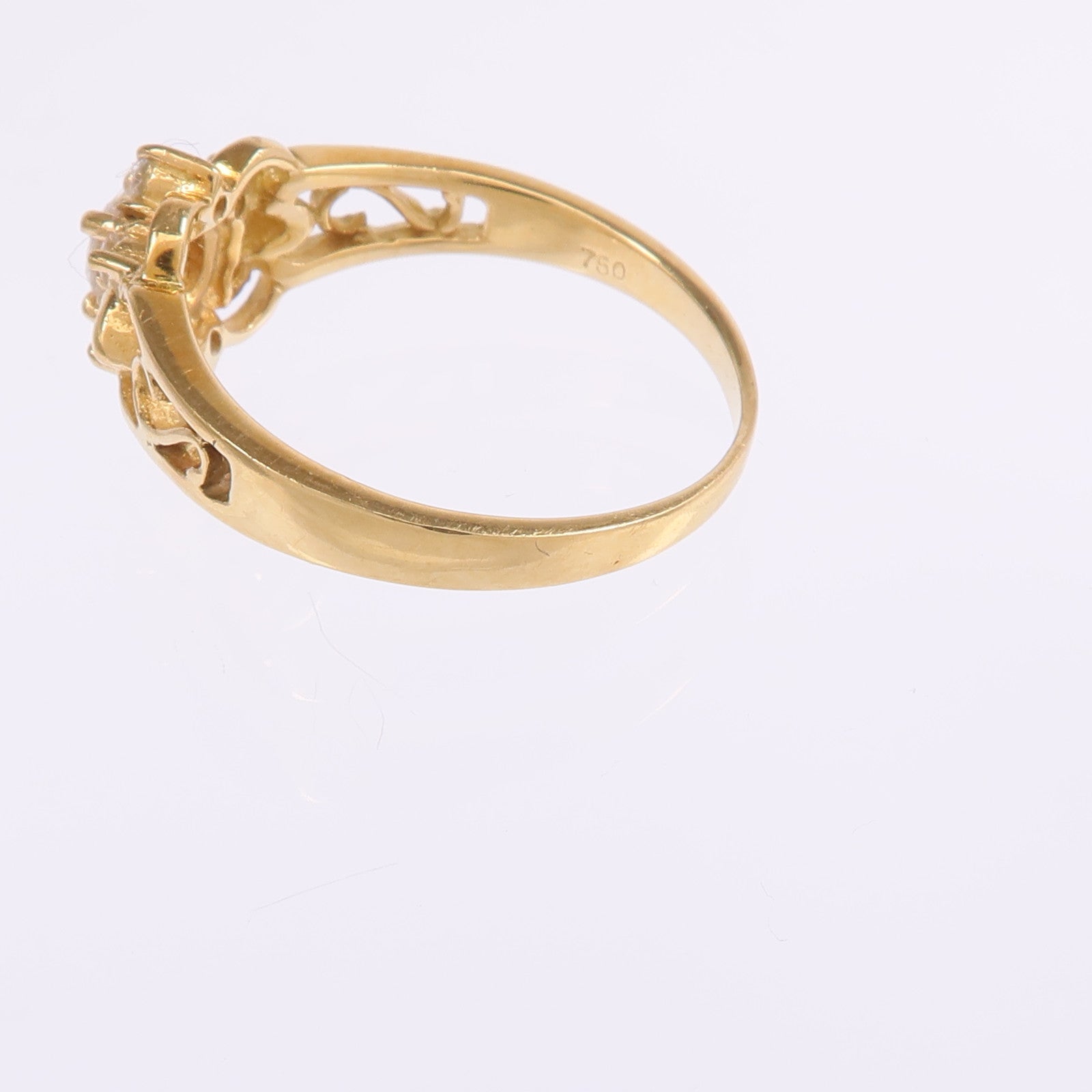 JEWELRY 18K黃金Diamond Ring鑽石戒指US#6