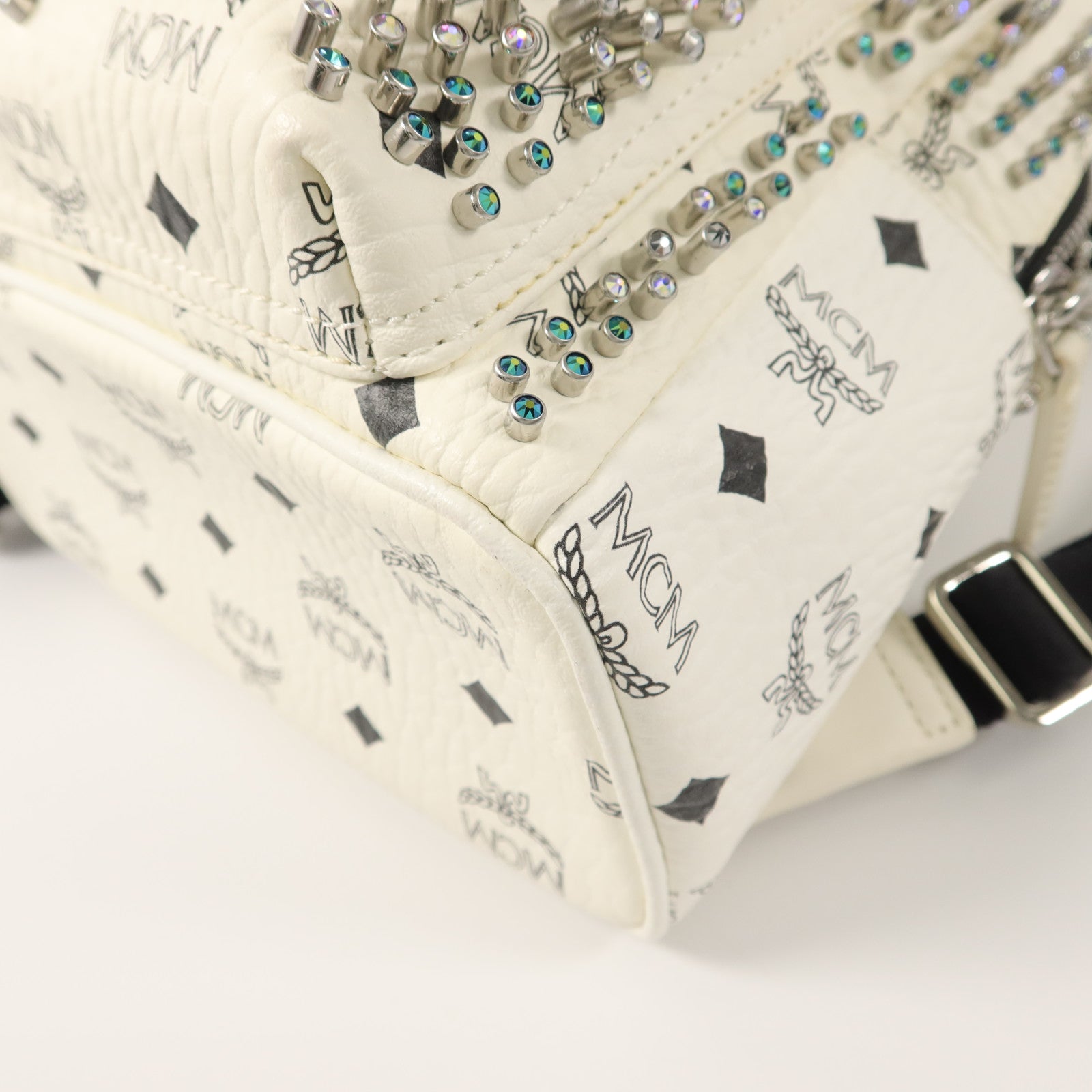 MCM 塗層帆布Stark Backpack背包