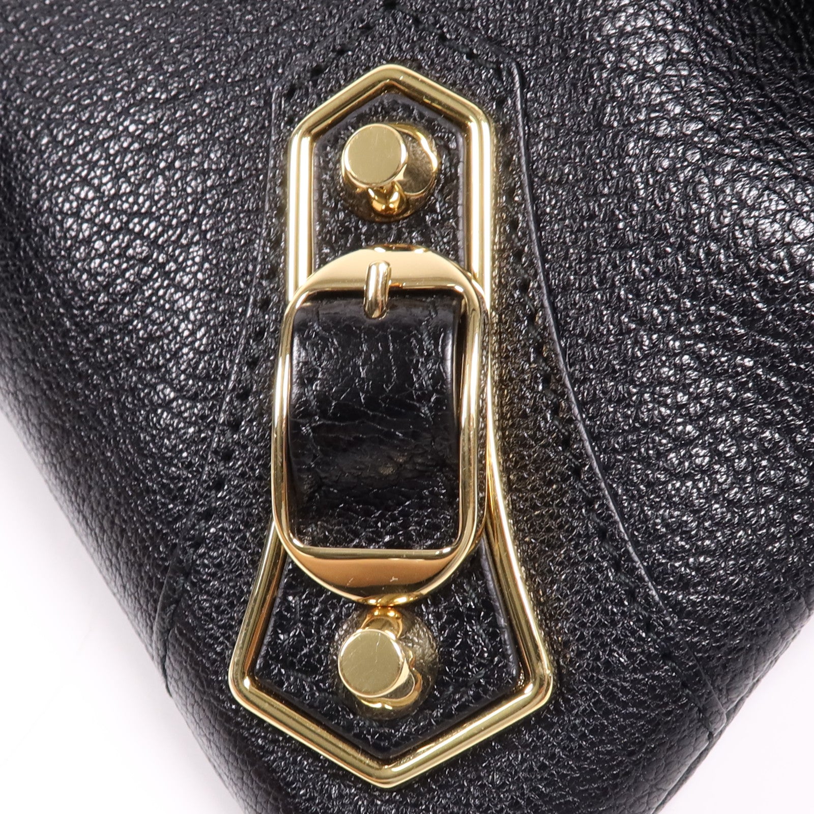 BALENCIAGA 牛皮皮革Edge Envelo金扣肩背袋