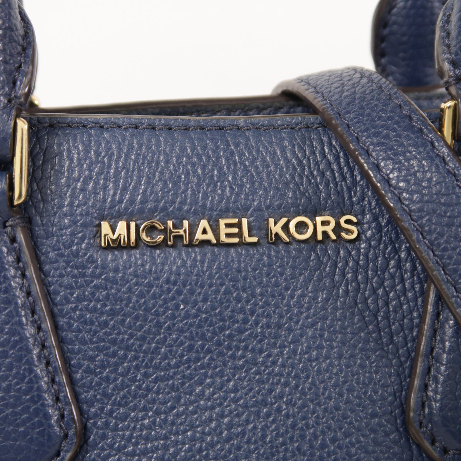 Michael Kors 牛皮皮革Shoulder Bag金扣手挽肩背兩用袋