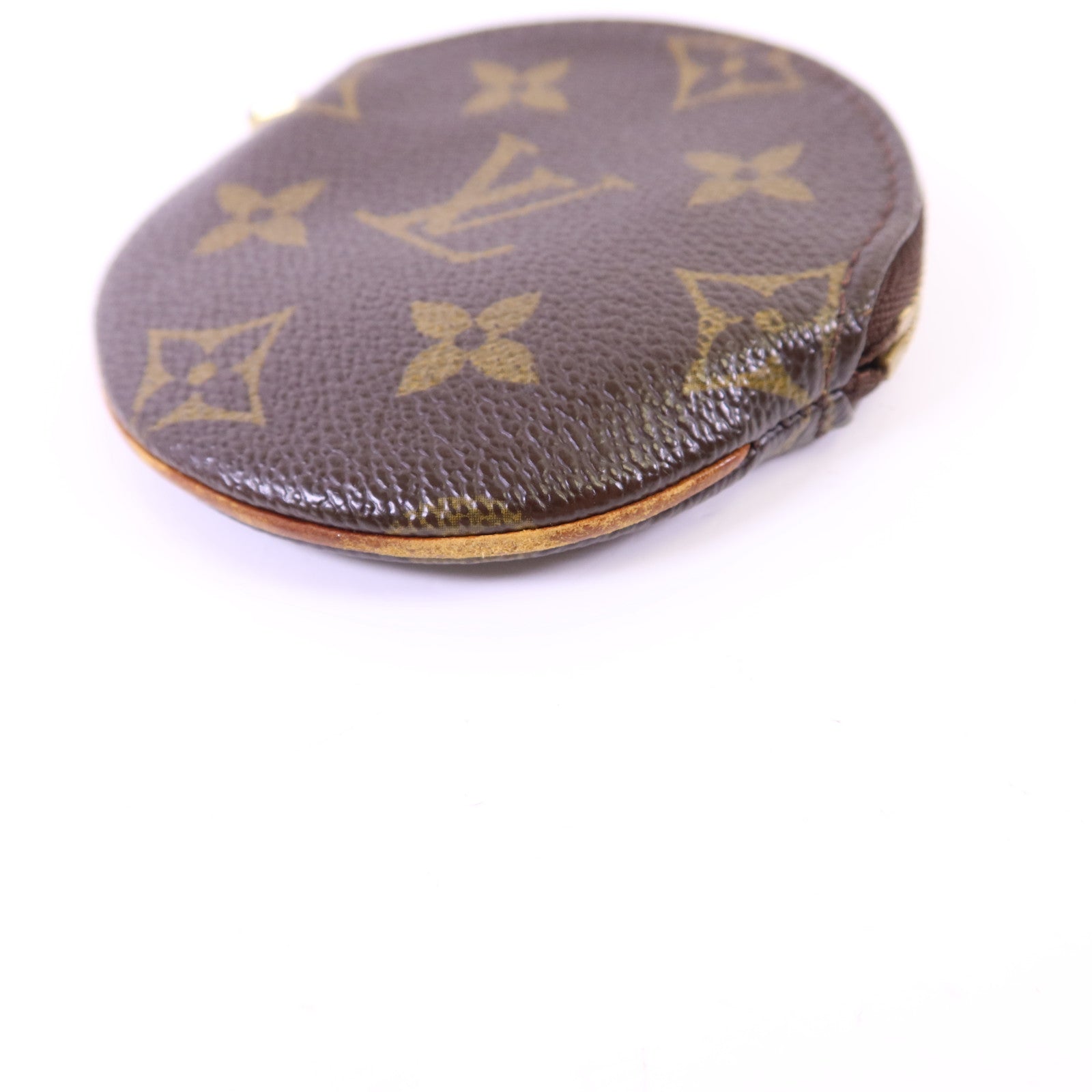 LOUIS VUITTON Monogram Coin Case Purse金扣零錢包