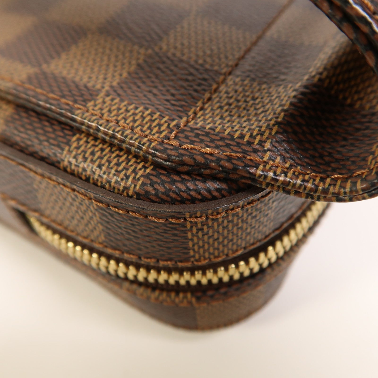 LOUIS VUITTON Damier Geronimos金扣腰包