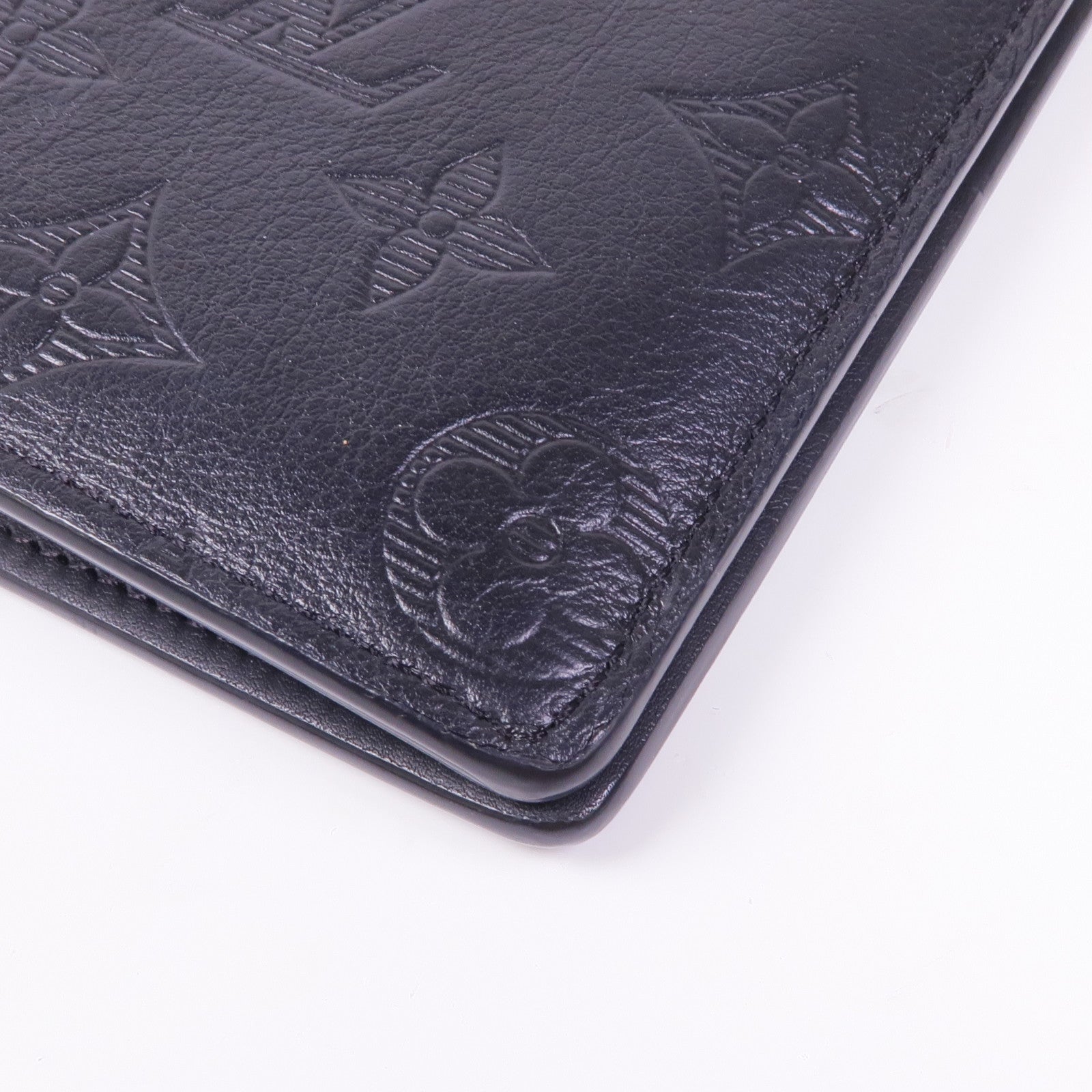 LOUIS VUITTON Monogram Shadow Brazza長錢包