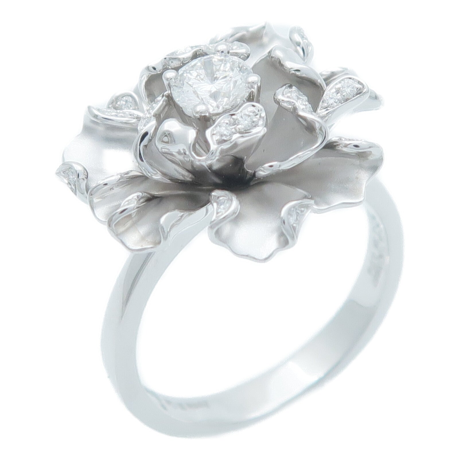 JEWELRY 18K白金Diamond Ring鑽石戒指US#7.75
