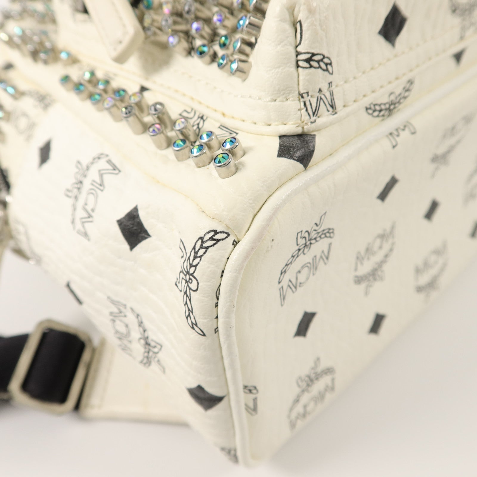 MCM 塗層帆布Stark Backpack背包
