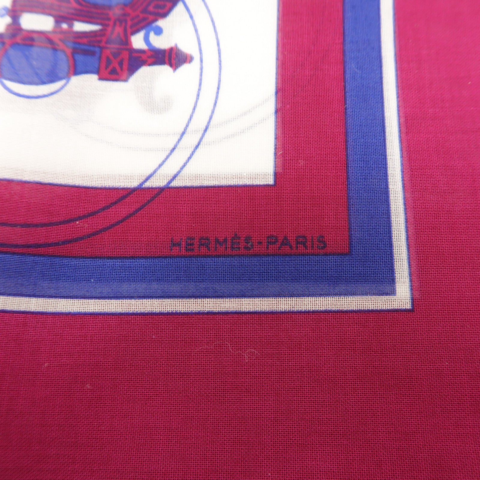 HERMES 棉質Pocket Square Scarf圍巾