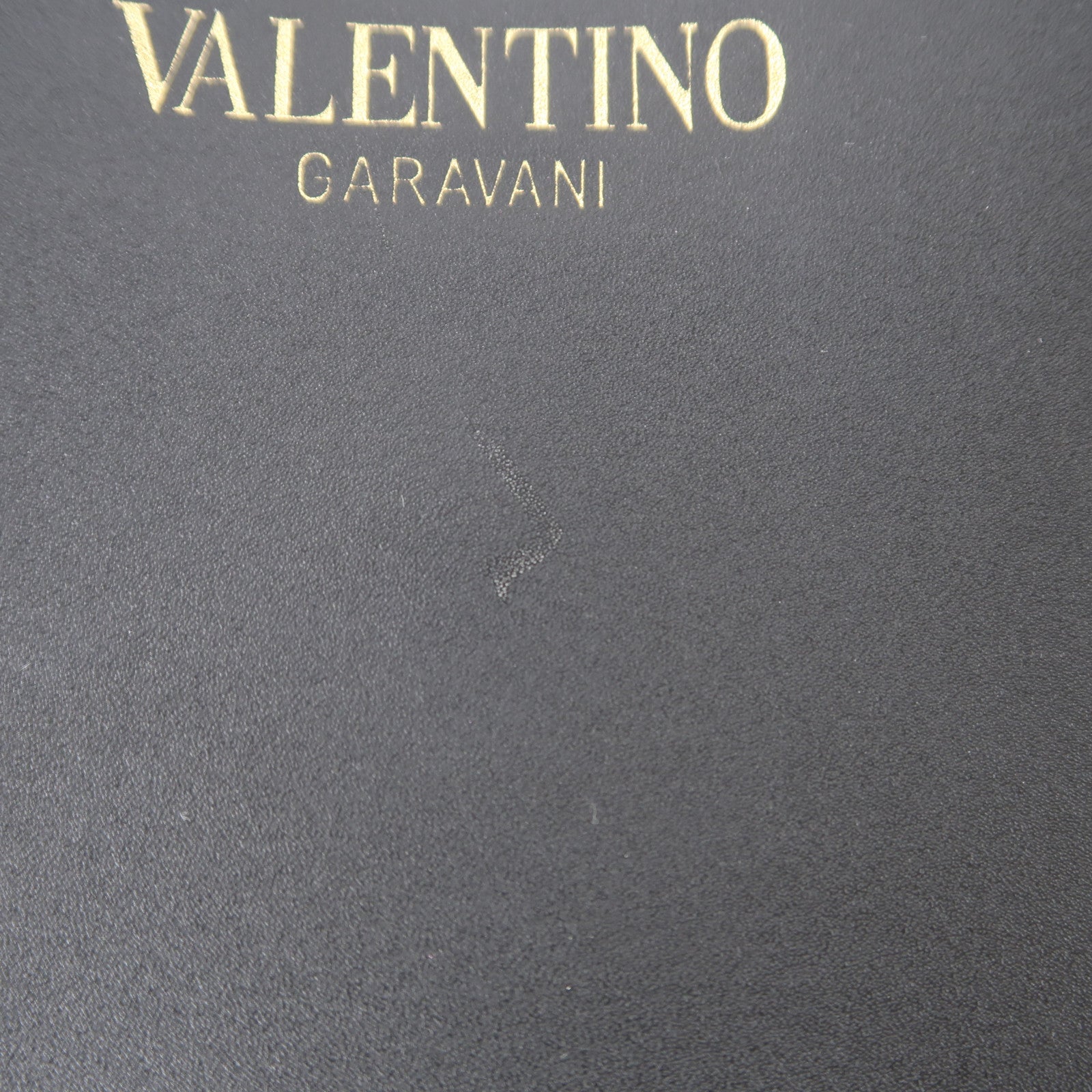 Valentino 牛皮皮革2 Way Shoulder金扣手挽肩背兩用袋黑色