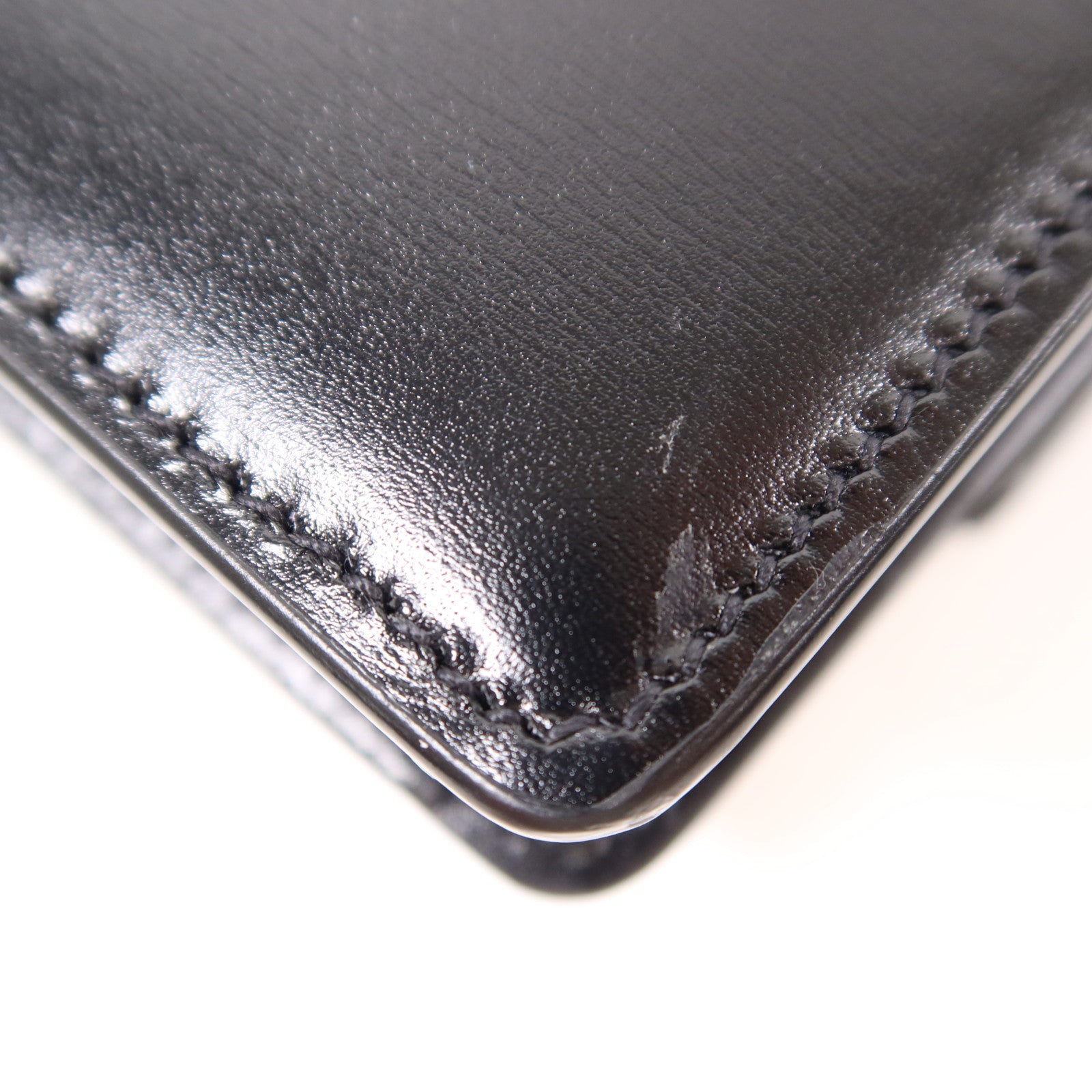 SAINT LAURENT 羊皮皮革Sunset Clutch In Box金扣鏈帶肩背袋