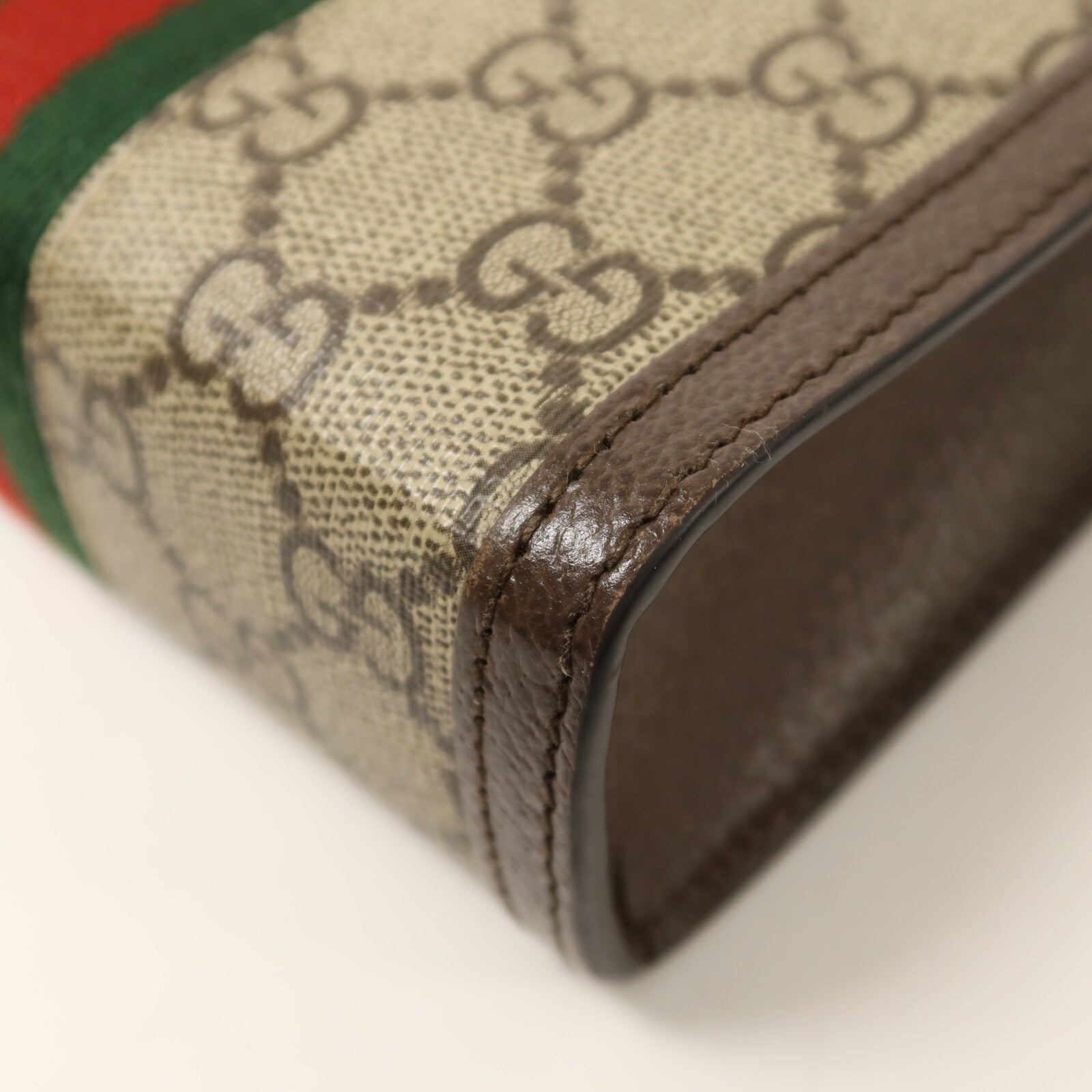 GUCCI 帆布Ophidia Mini Bag金扣手挽肩背兩用袋