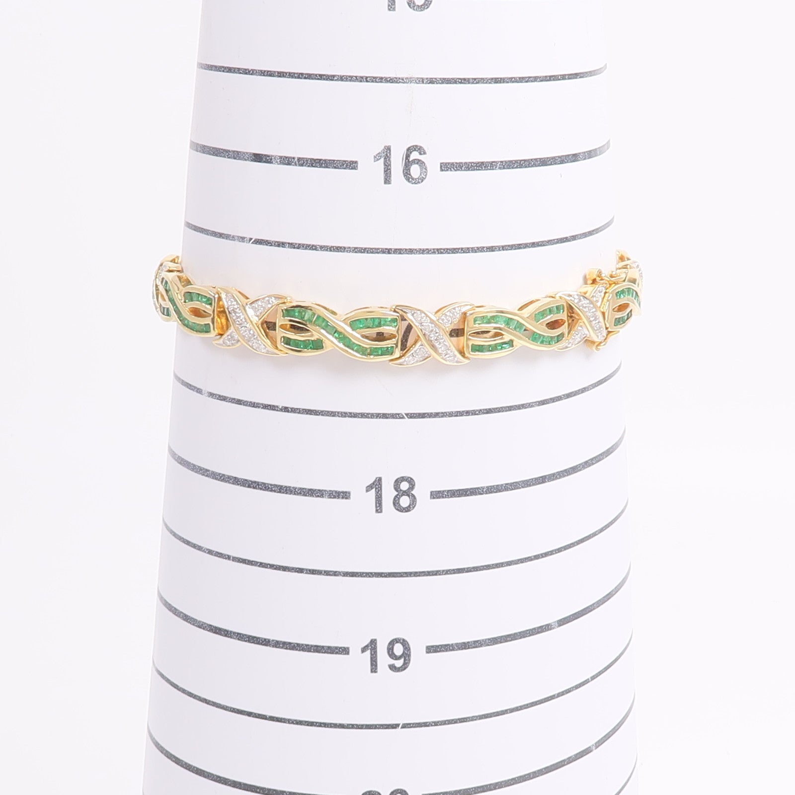 JEWELRY 18K黃金/白金Diamond Bracelet鑽石手鏈
